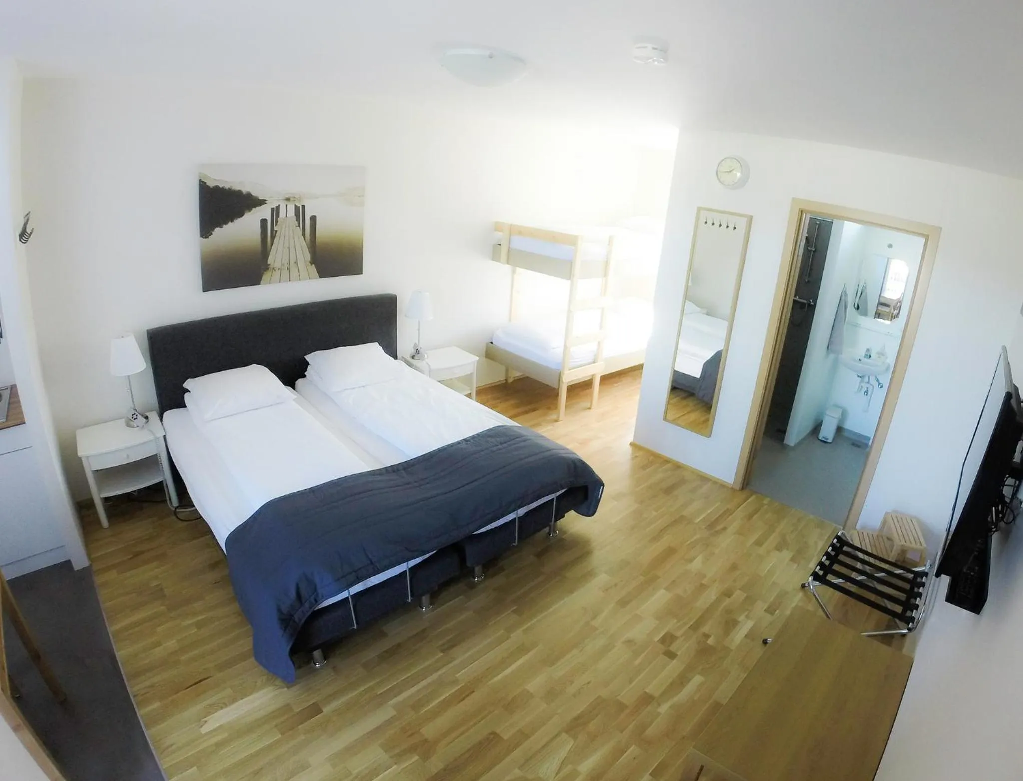 Bed in South Central Apartments