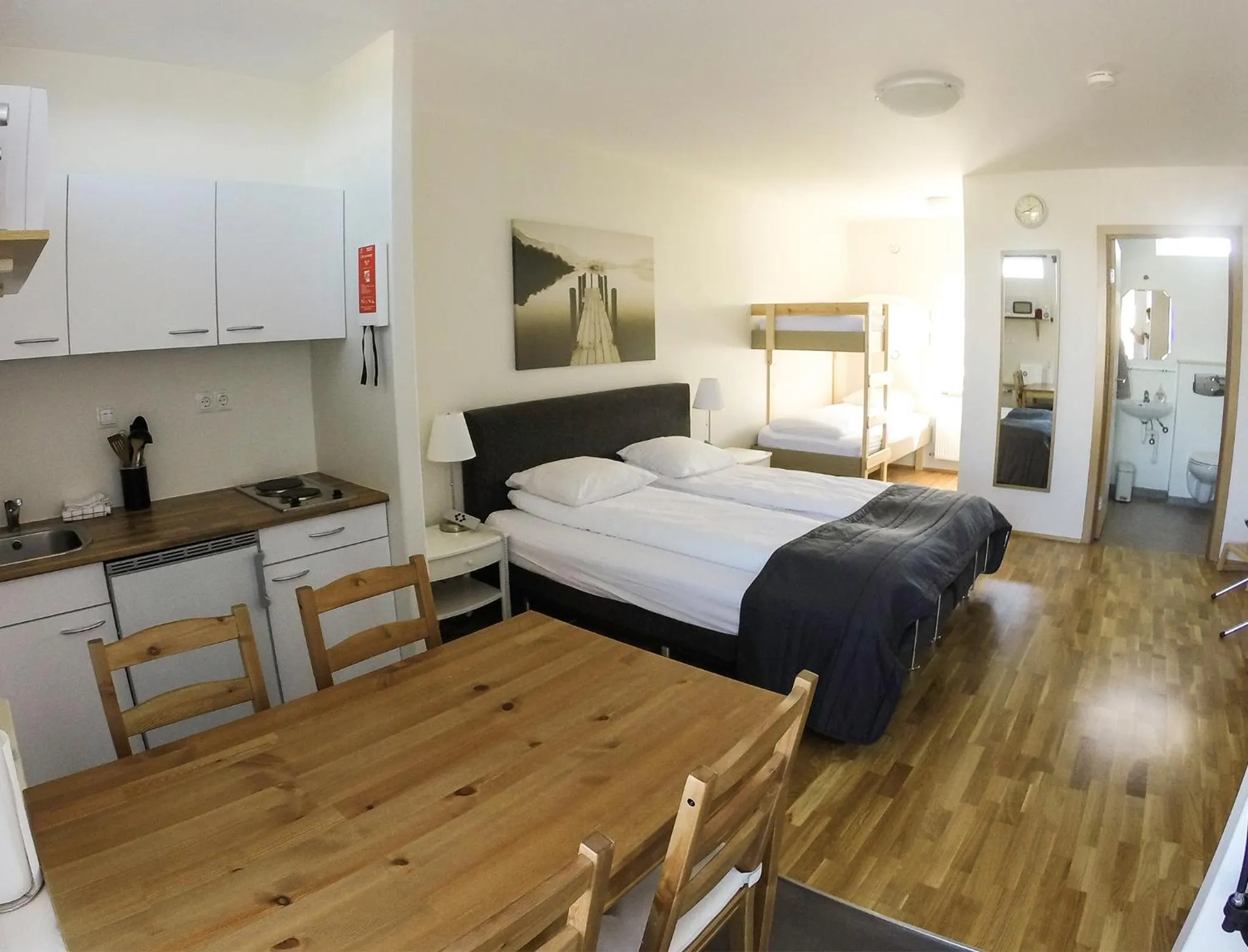 Bed in South Central Apartments