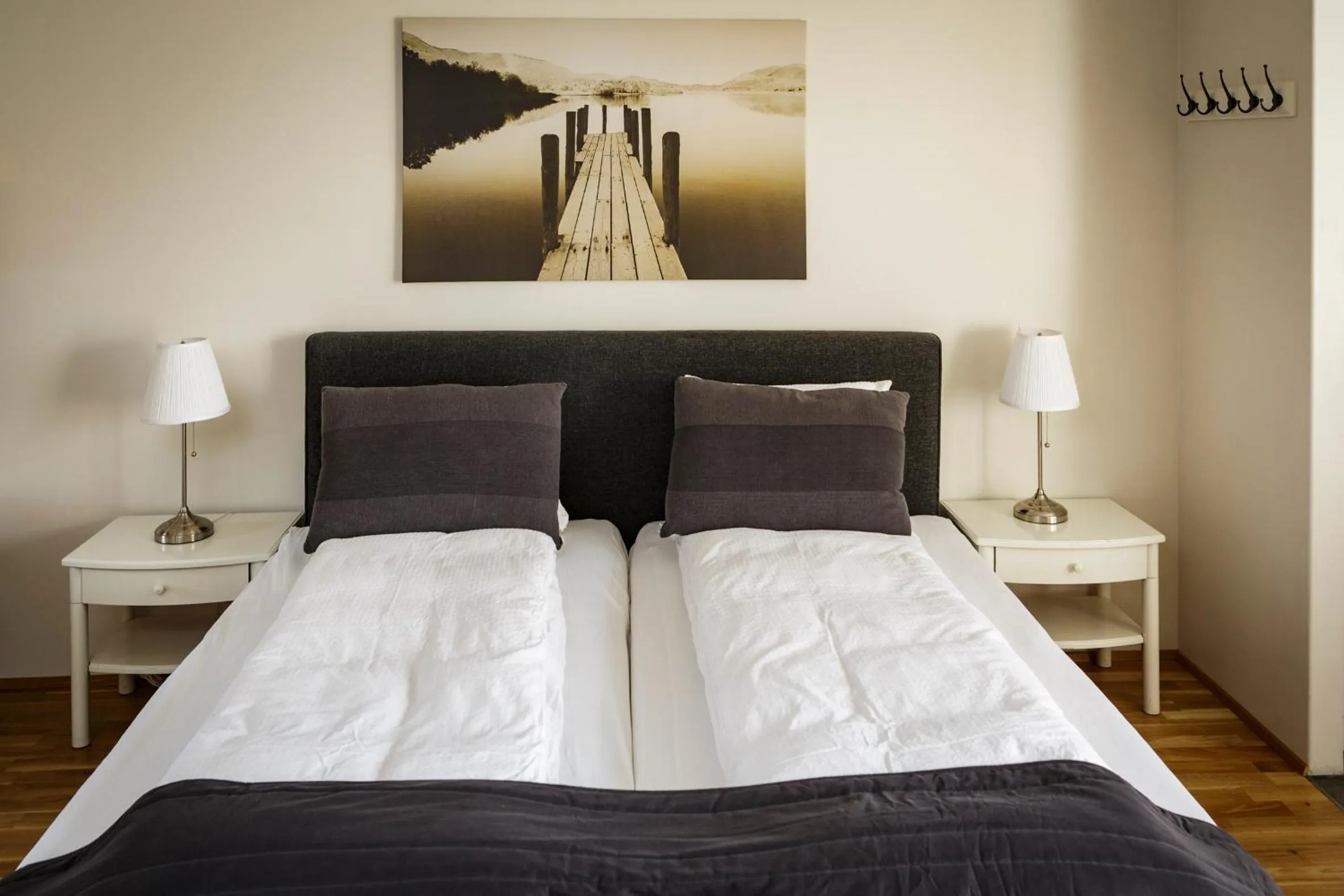 Bed in South Central Apartments