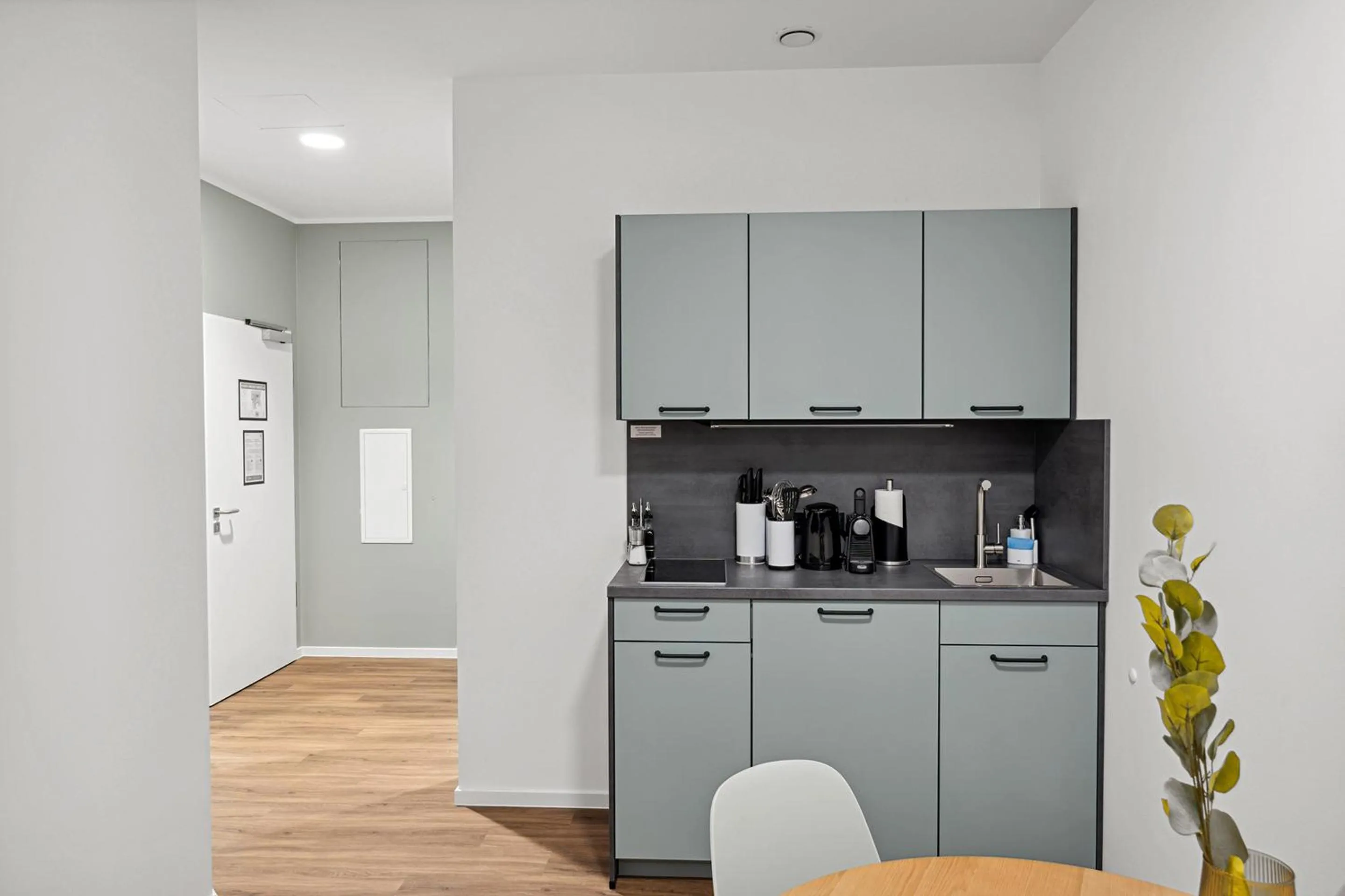 Coffee/tea facilities in Limehome Memmingen Maximilianstraße