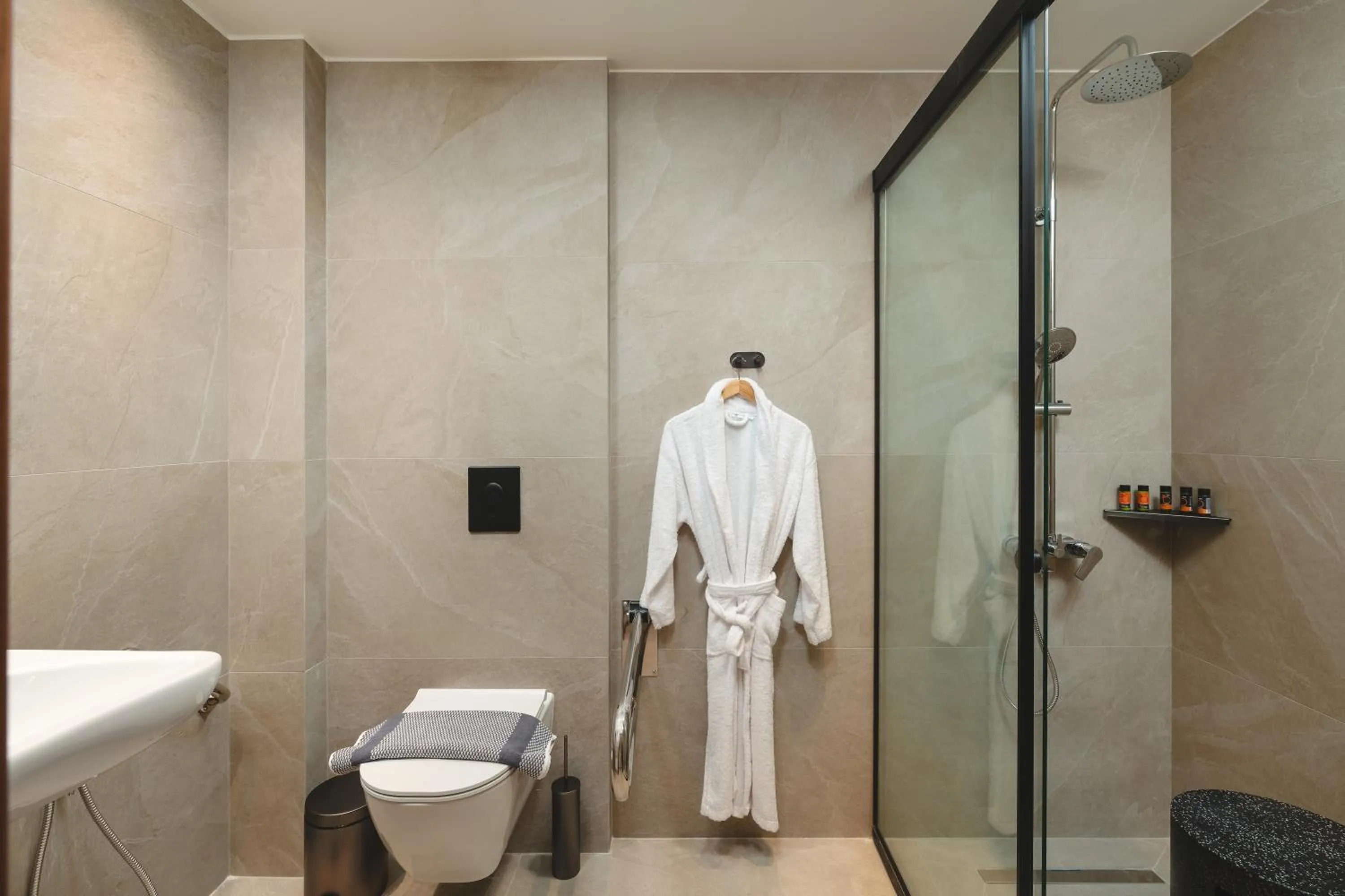 Toilet in Elia Sea Suites