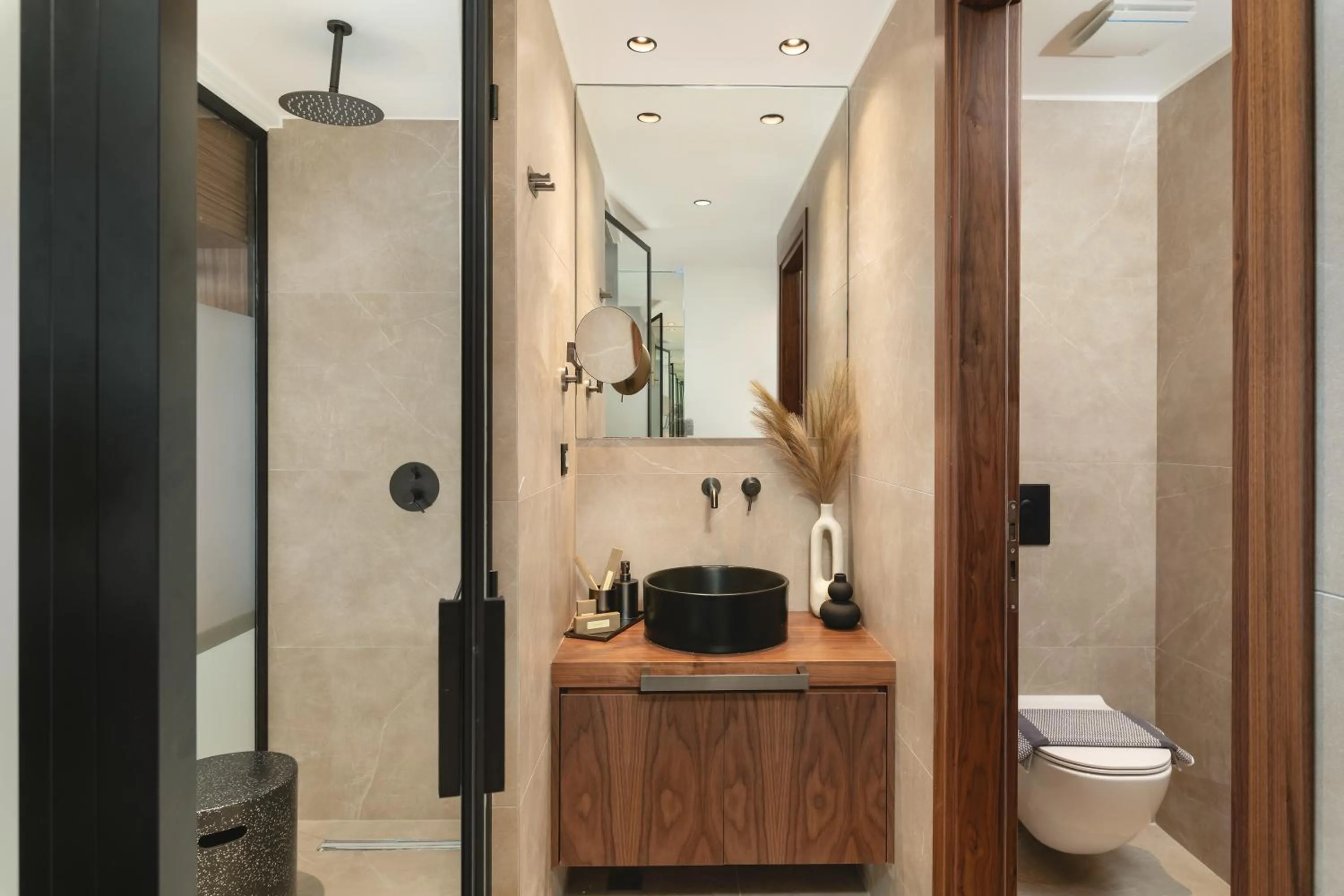 Shower in Elia Sea Suites