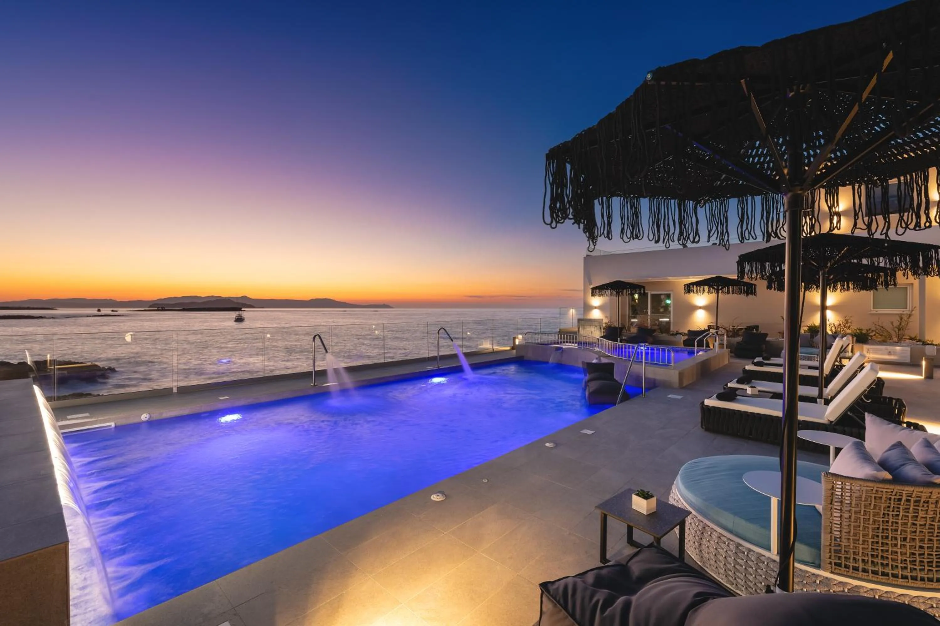 Sea view in Elia Sea Suites