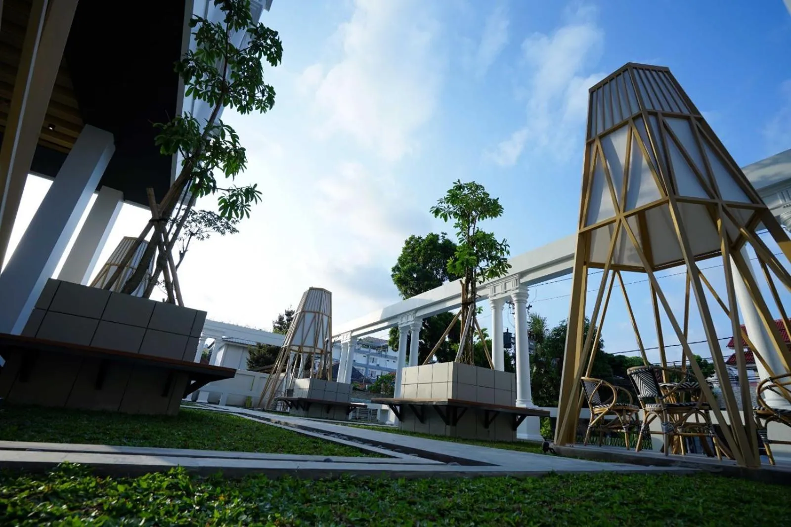 Property building in Patra Malioboro Hotel