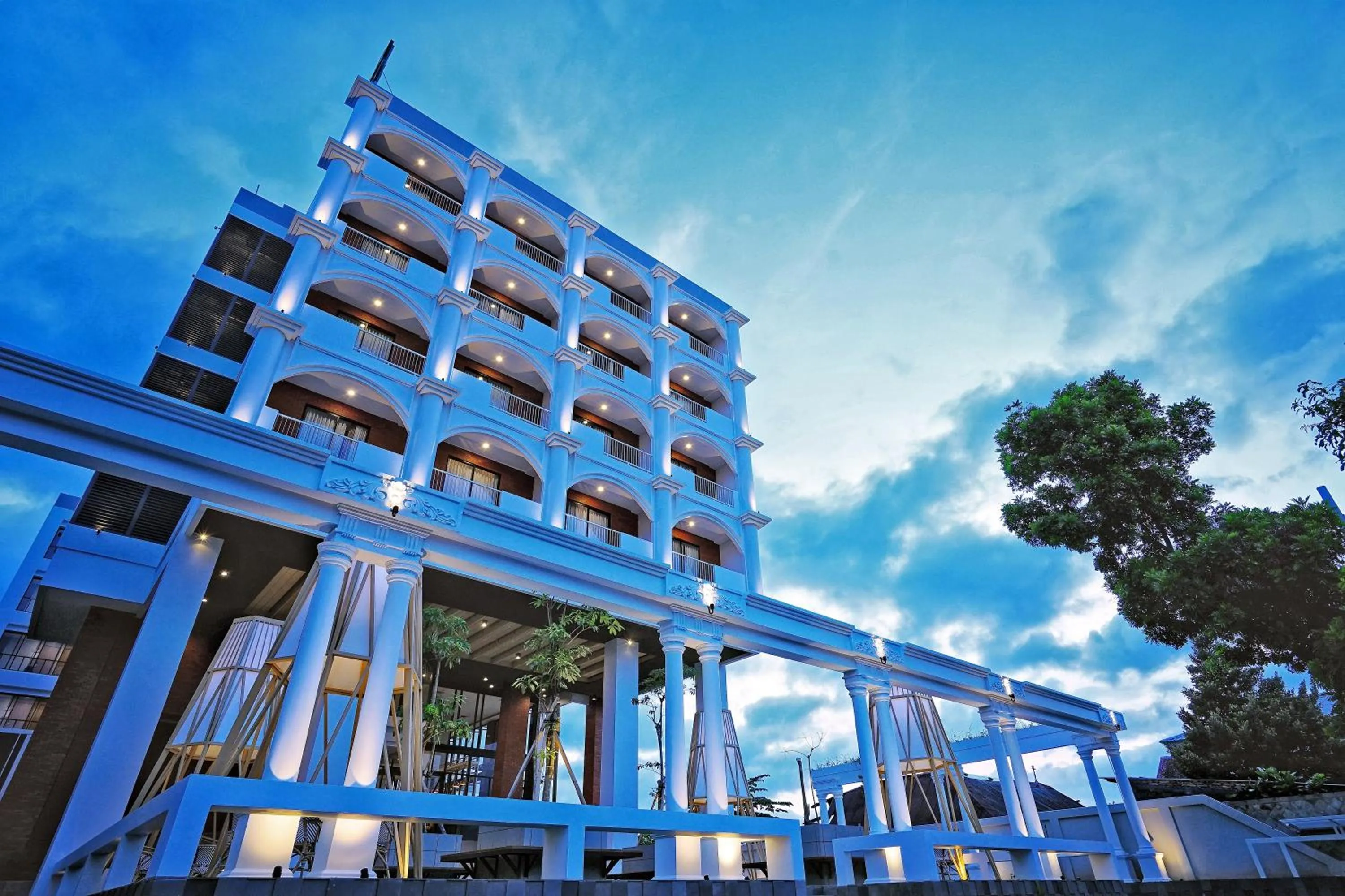 Property building in Patra Malioboro Hotel