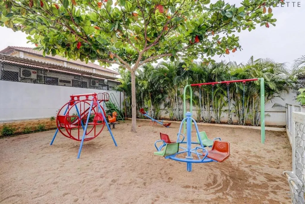 Children play ground in Heritage Shelters Resort