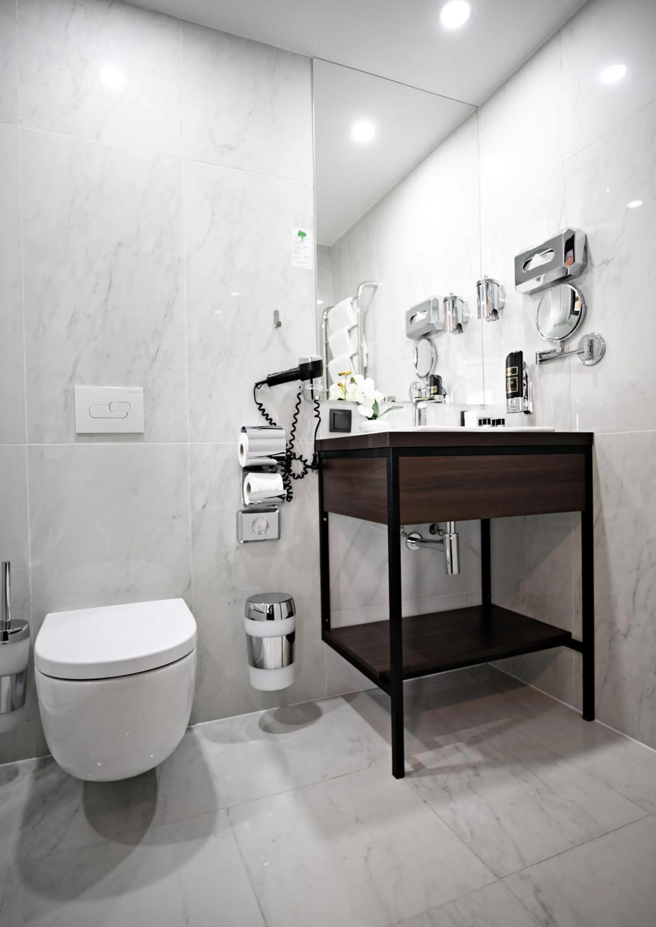 Bathroom in Skyline Hotel City Frankfurt