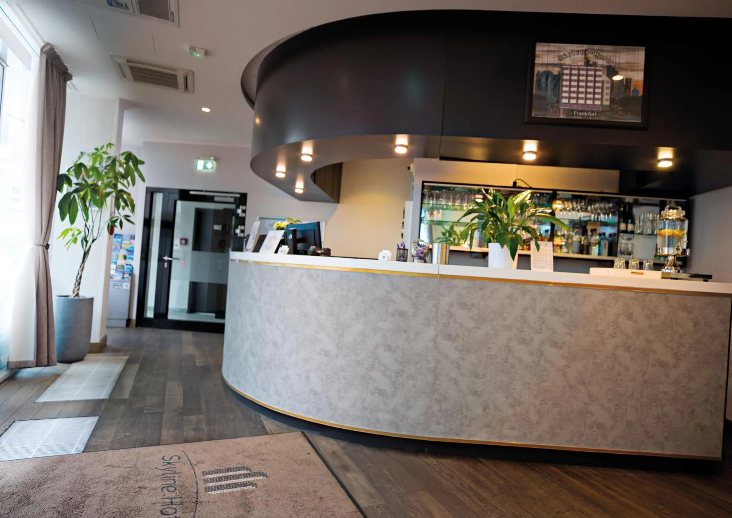 Lobby or reception in Skyline Hotel City Frankfurt