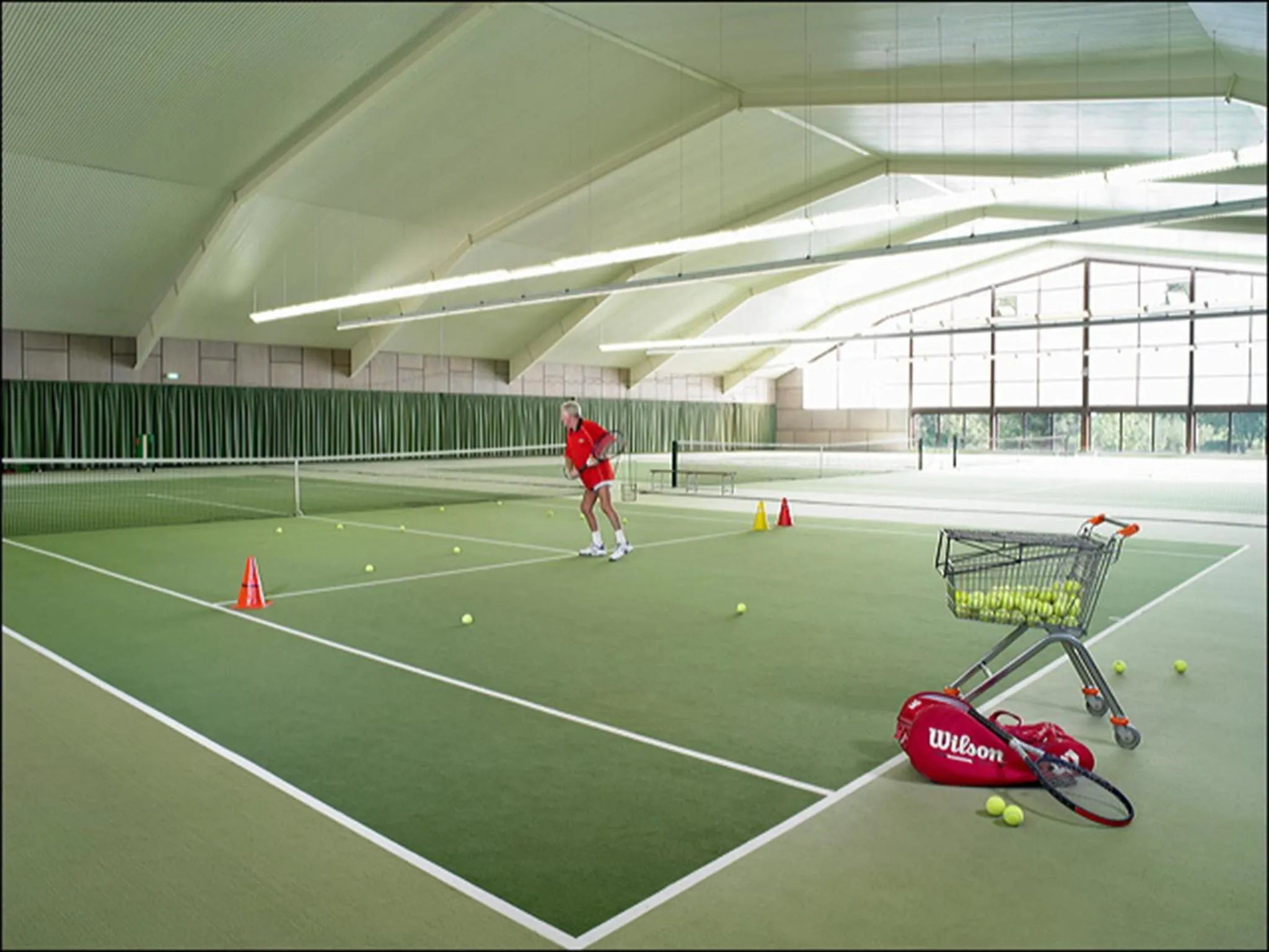 Tennis court in Ferienpark Rursee