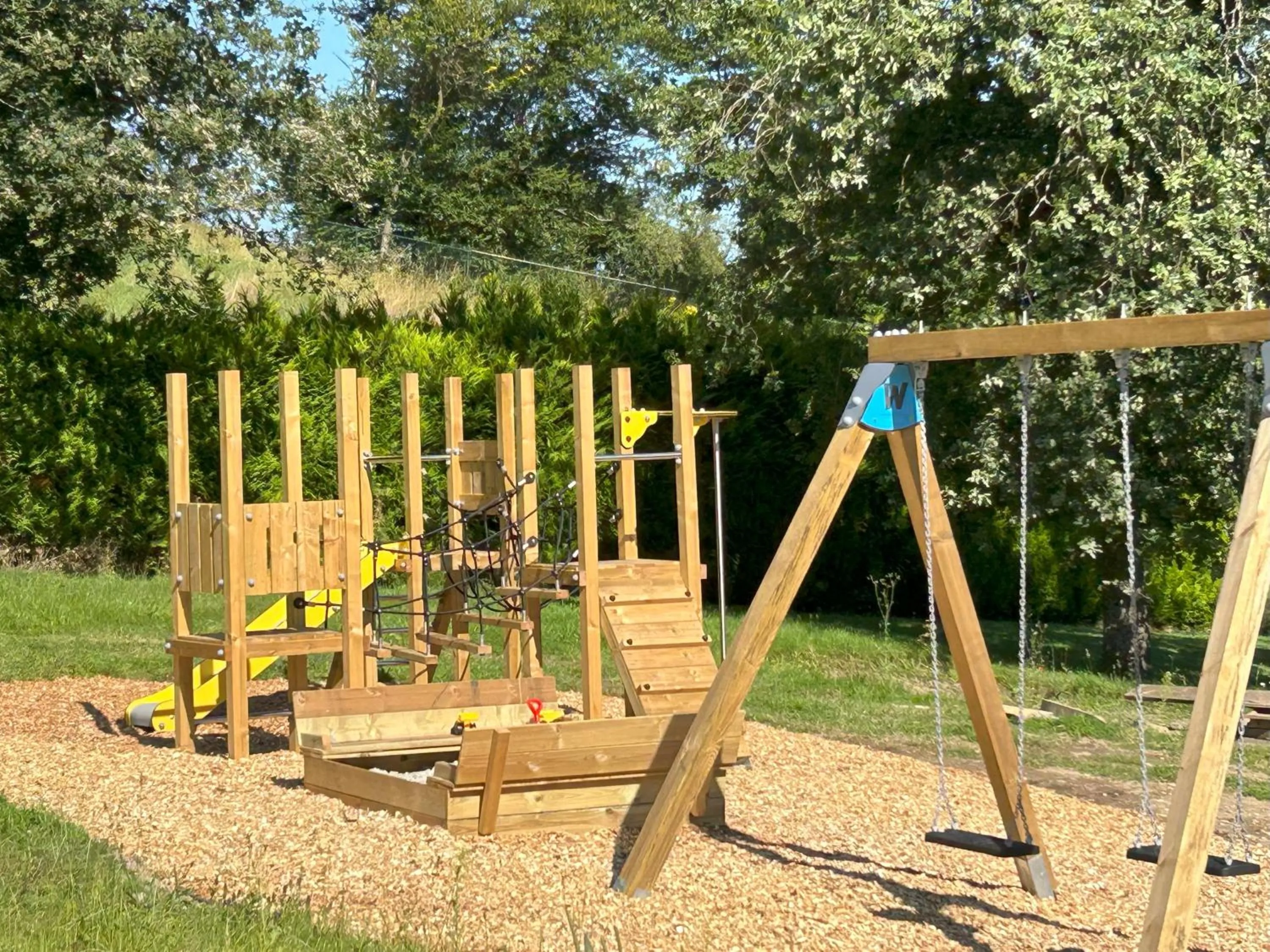 Children play ground in Ferienpark Rursee
