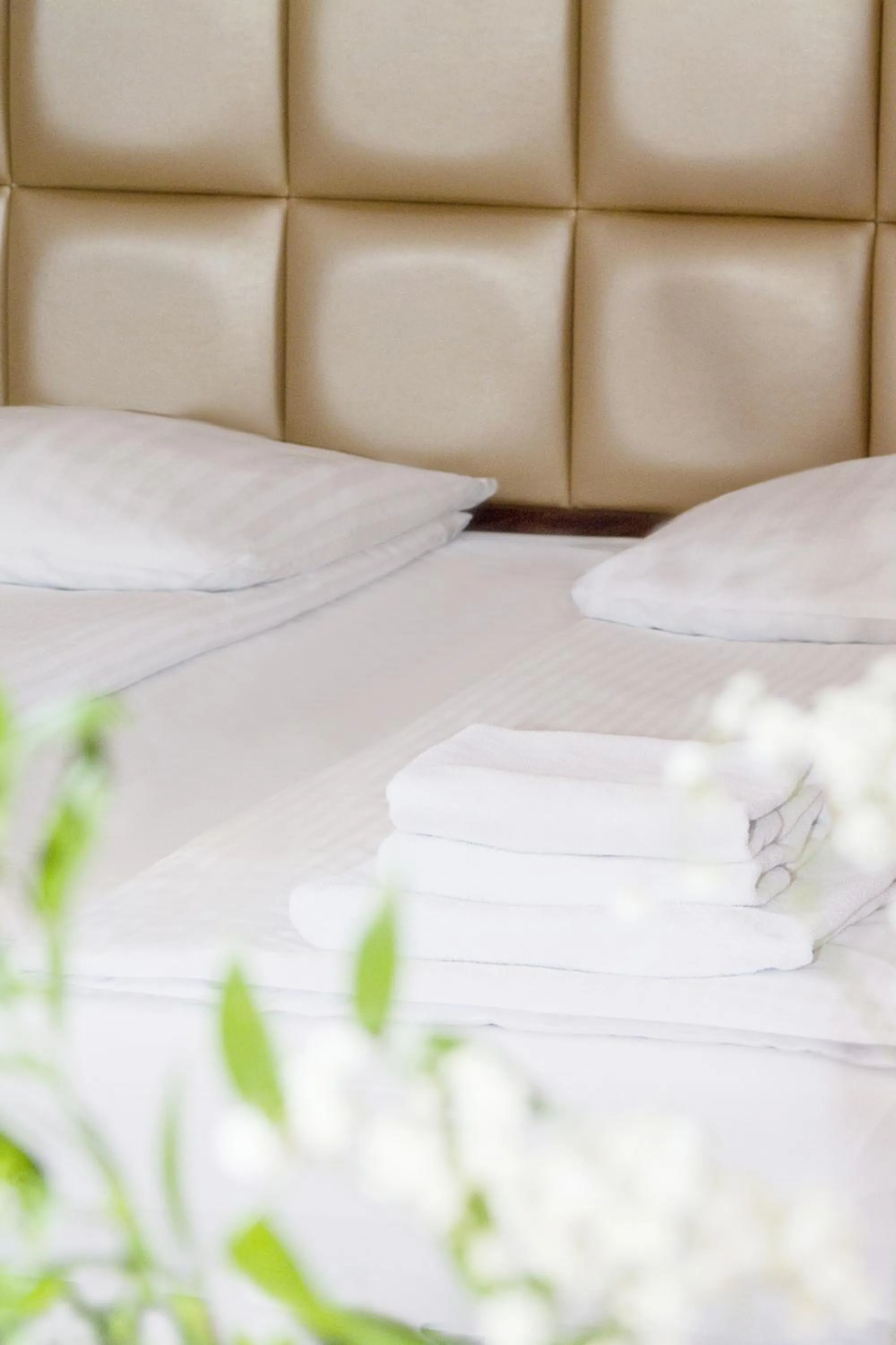 Bed in Hotel Kamieniczka