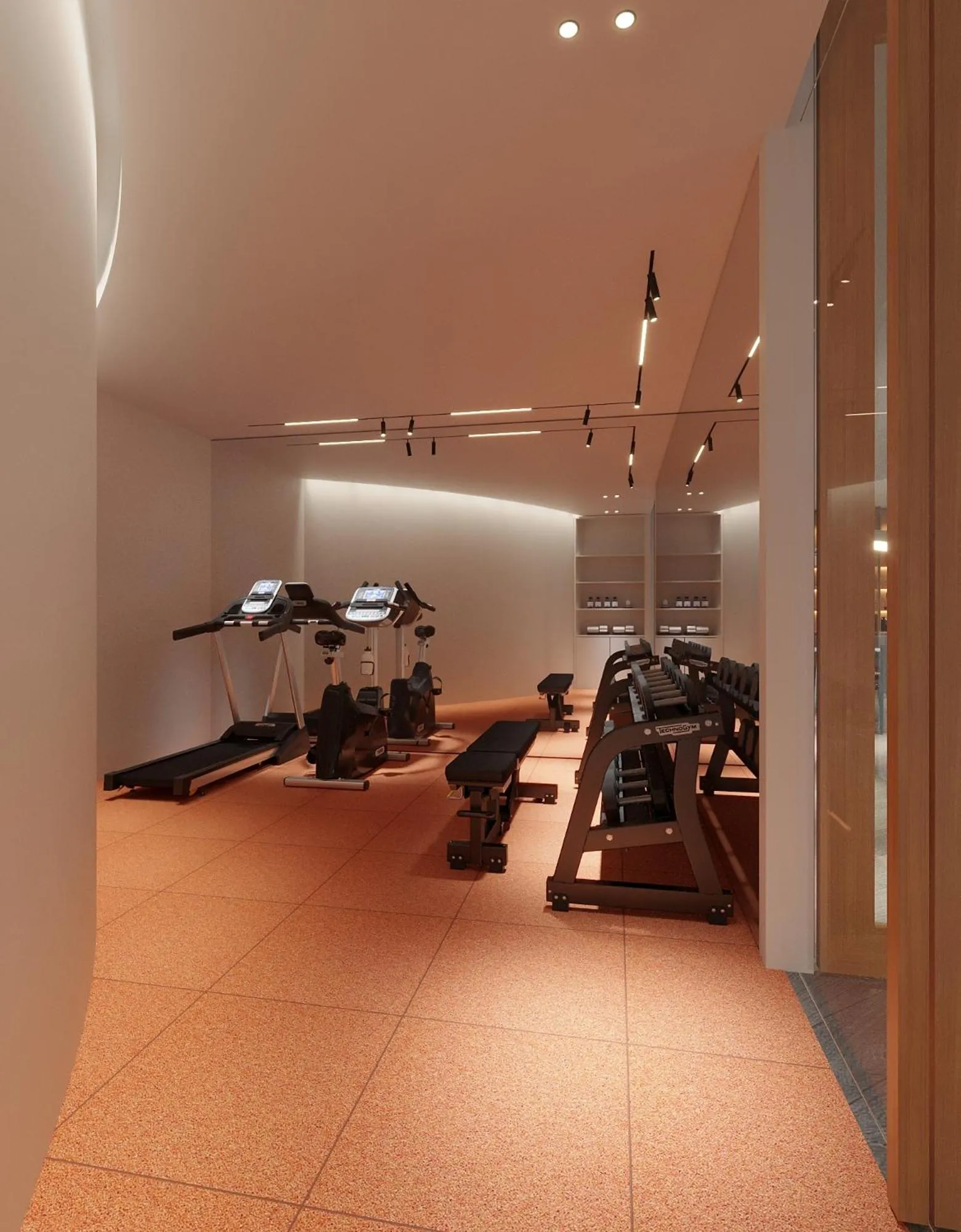 Fitness centre/facilities in Maybis Hotel