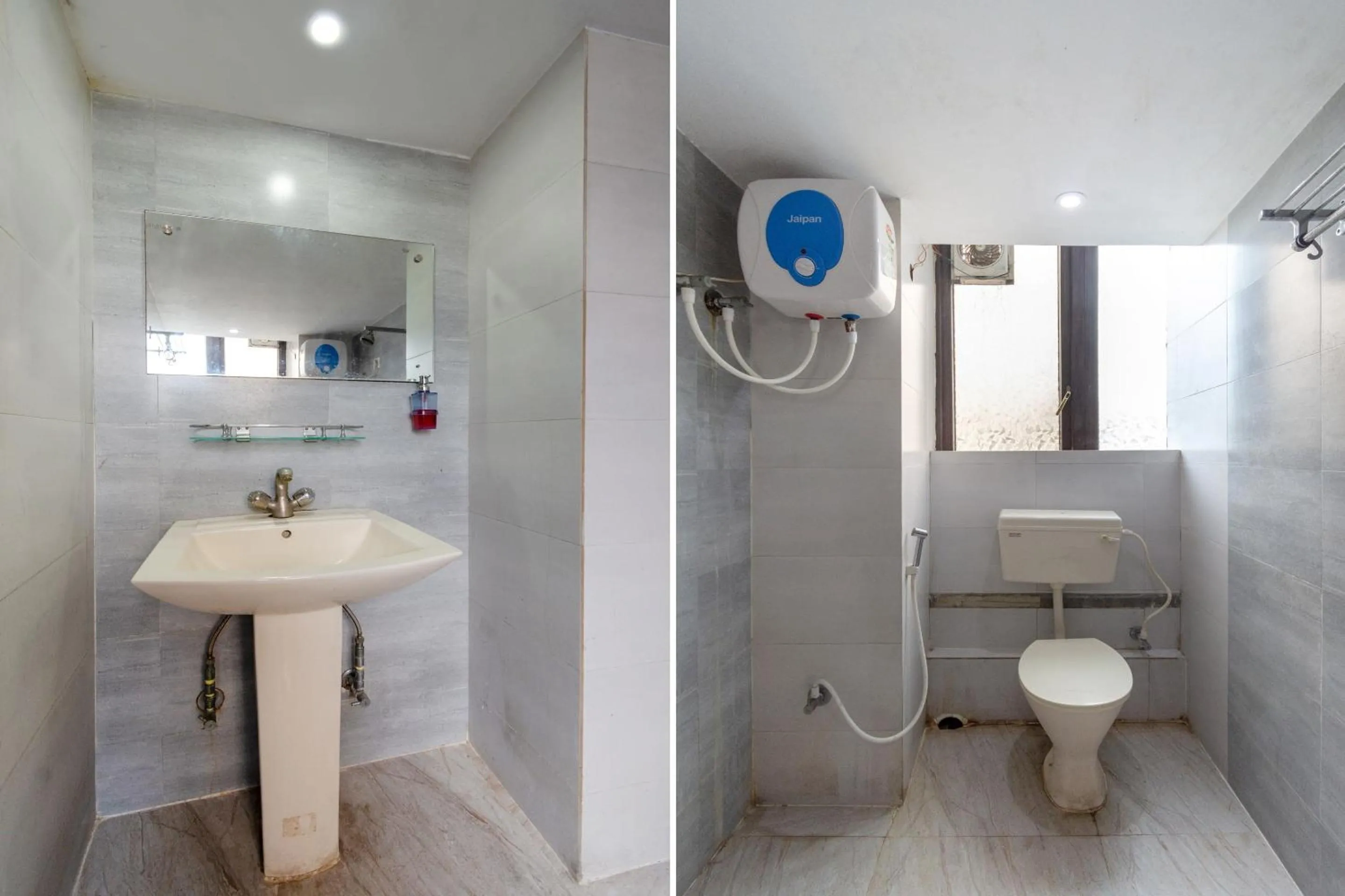 Bathroom in Collection O Raj Darbar Near City Centre