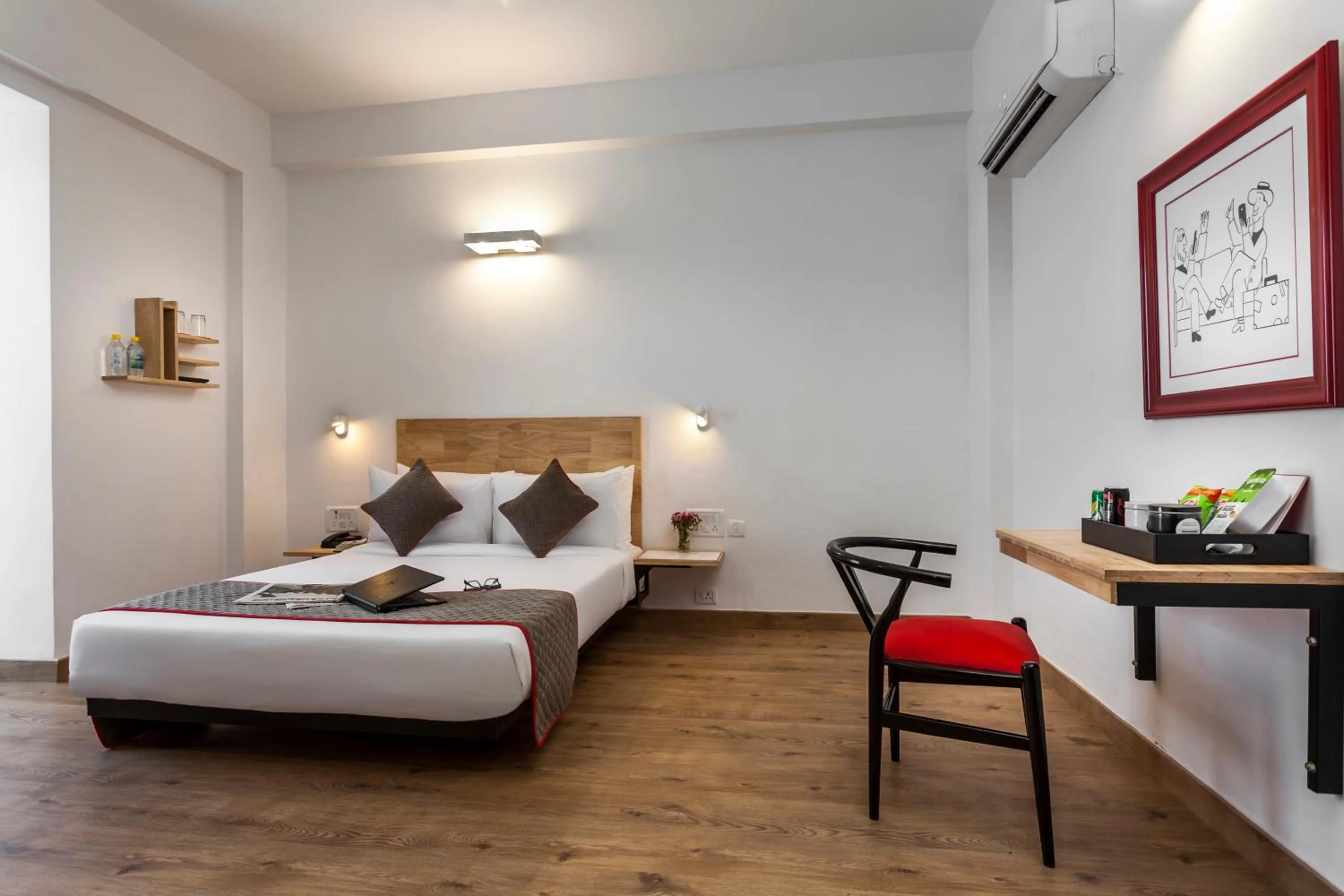 Bedroom in Townhouse 004 Noida