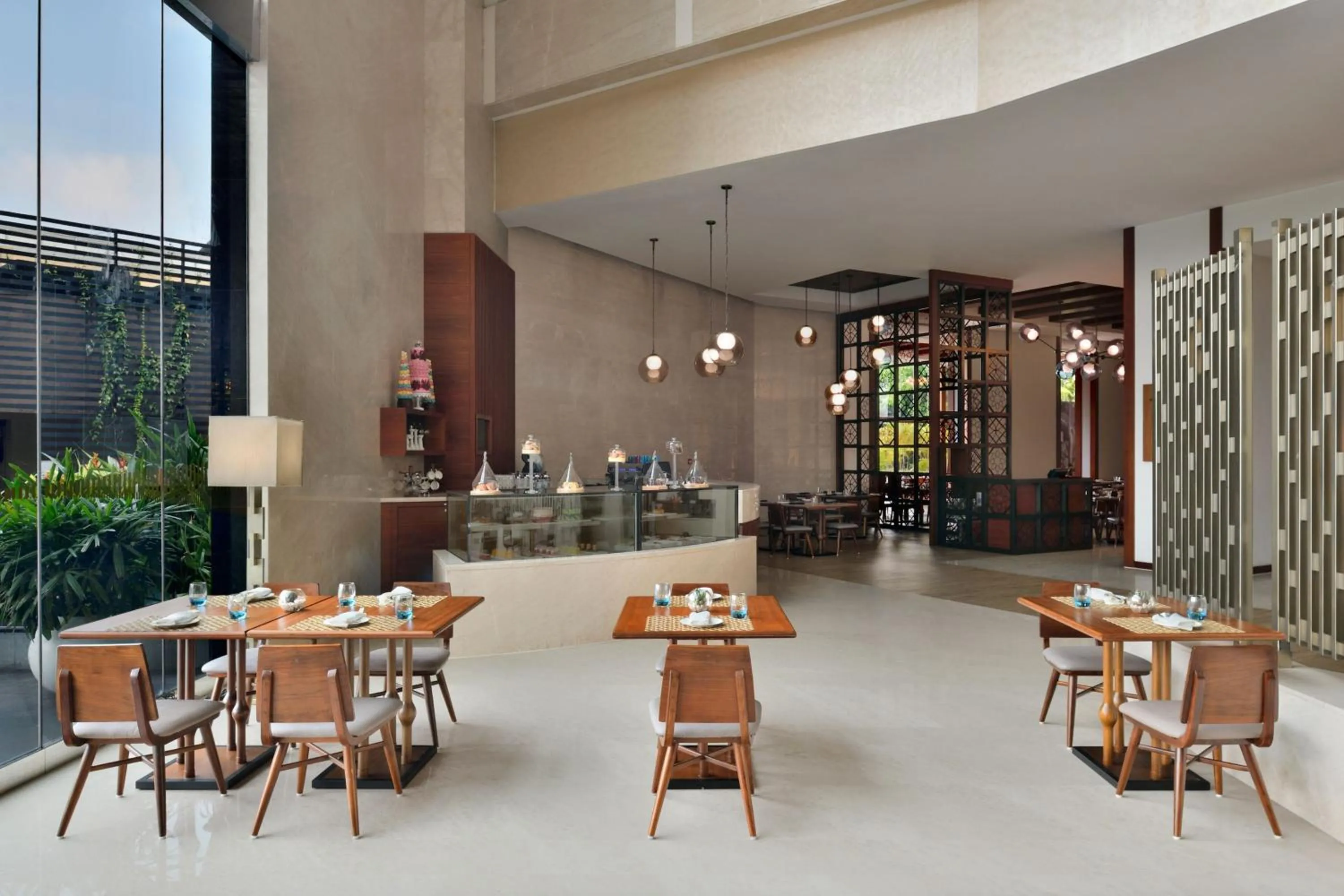 Lobby or reception in Kochi Marriott Hotel