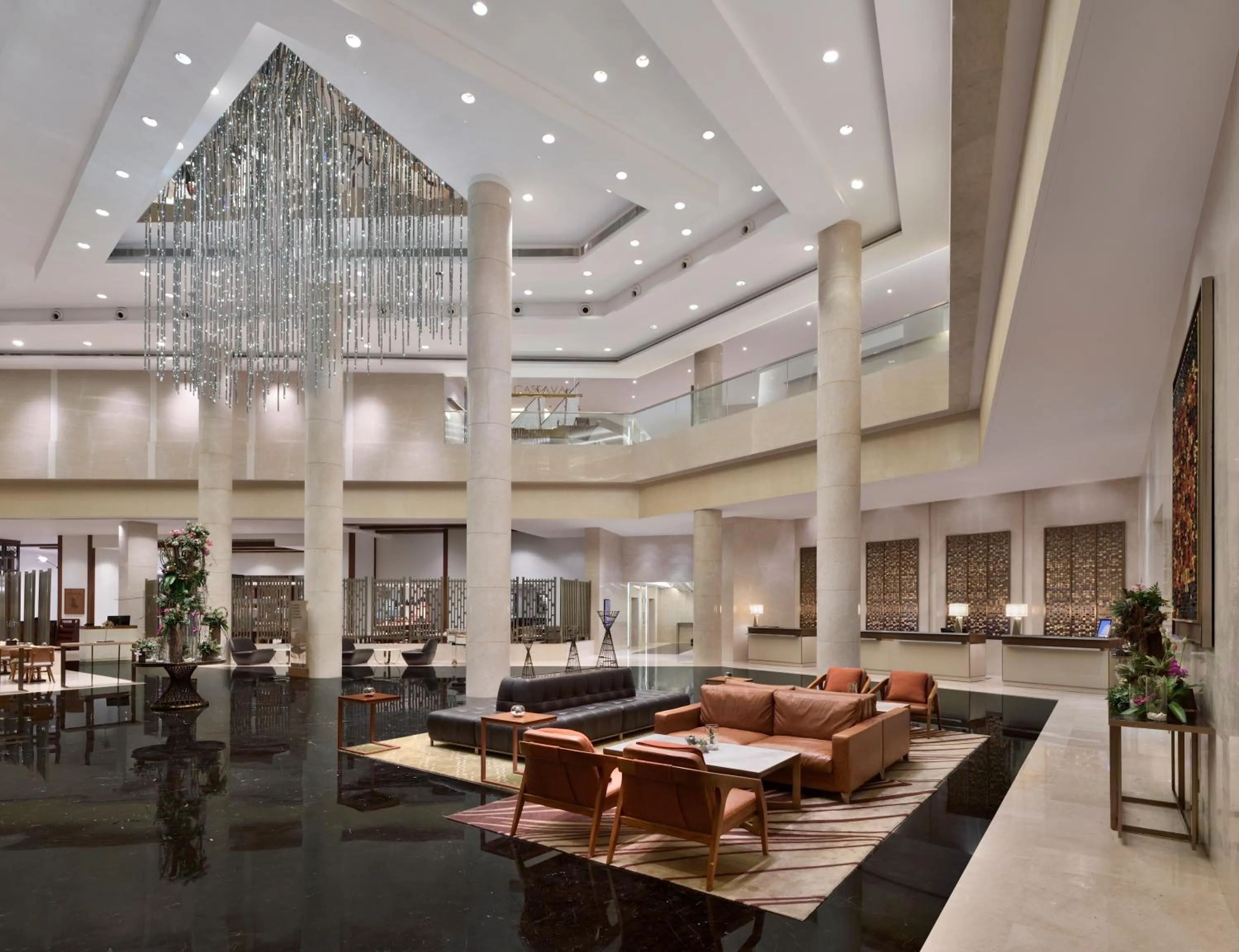 Lobby or reception in Kochi Marriott Hotel