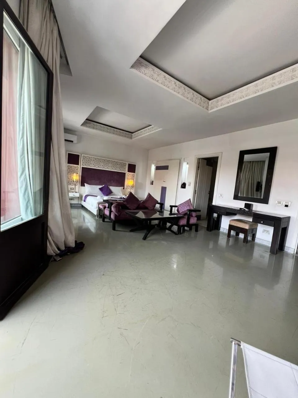 Bed in La Renaissance hôtel Marrakech