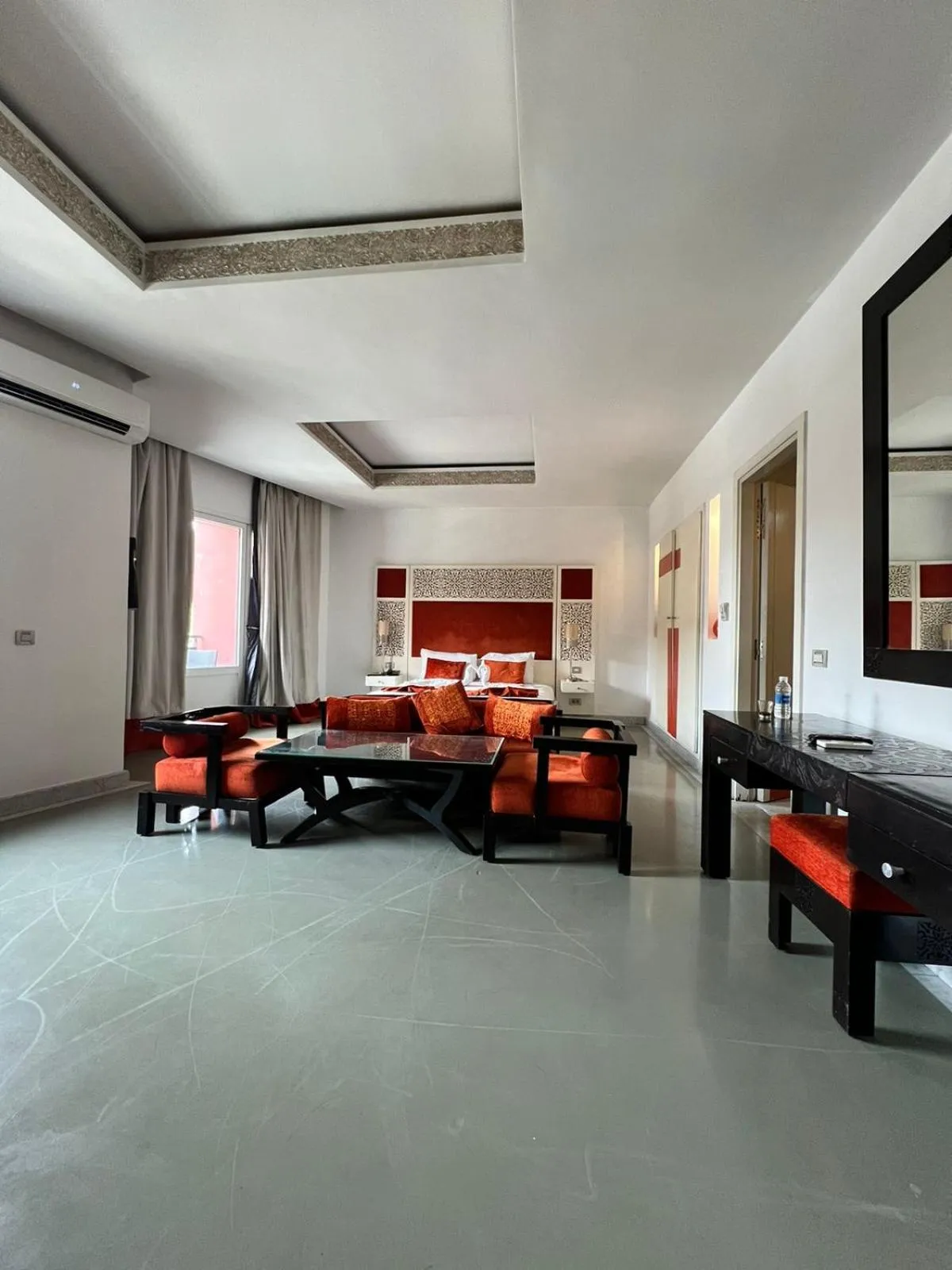 Seating area in La Renaissance hôtel Marrakech