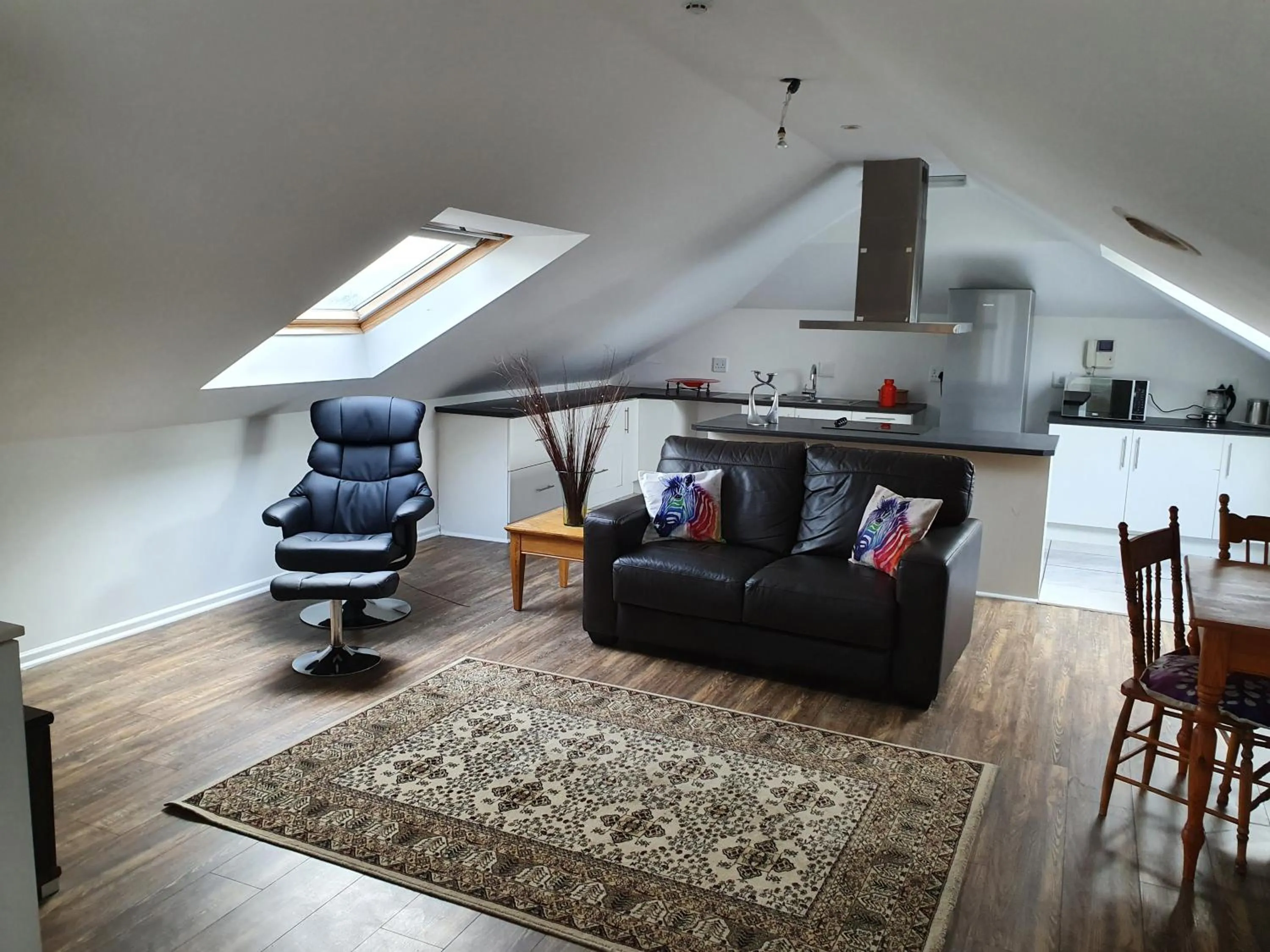 Living room in Woodbridge Lodge