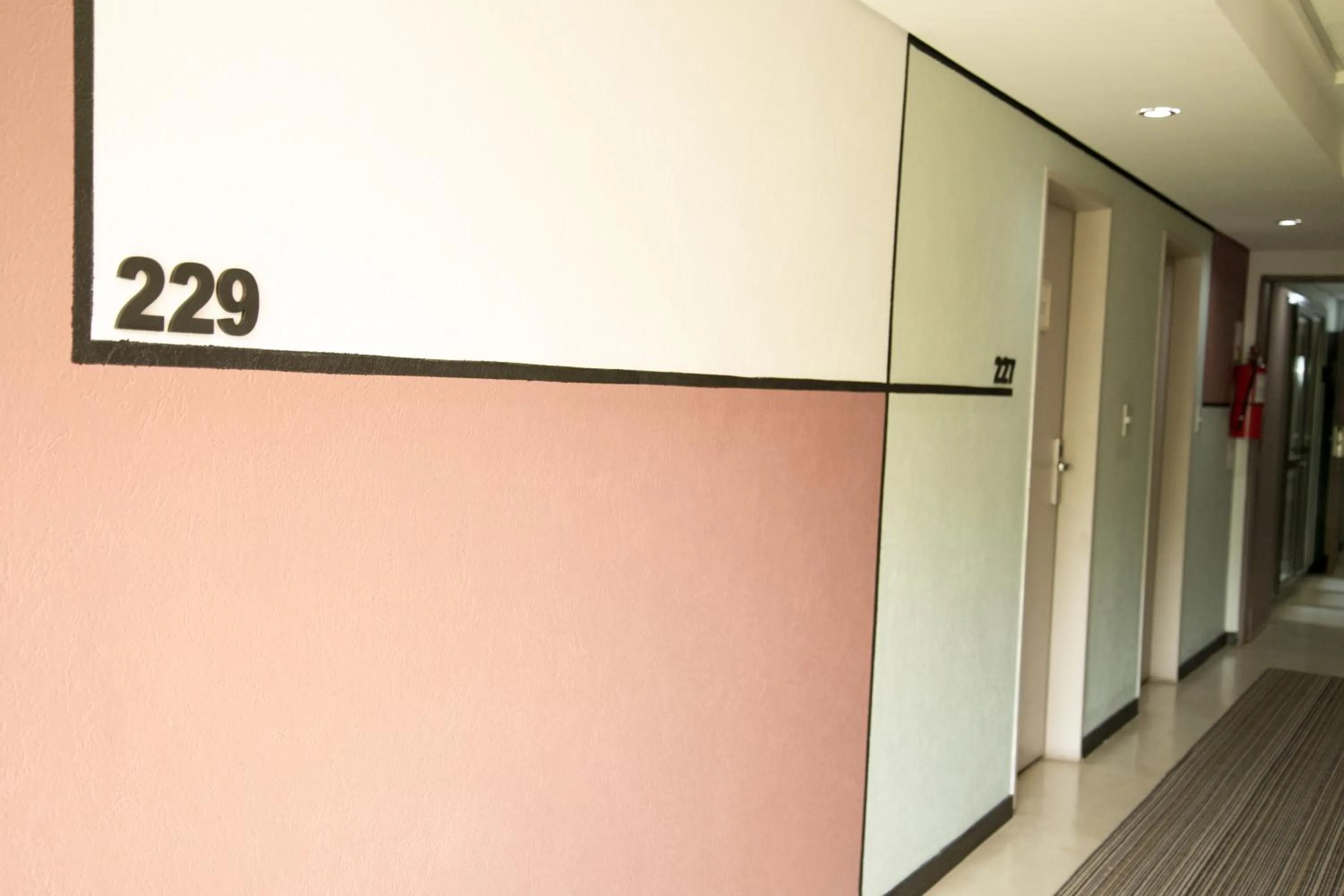 Decorative detail in Casa Campus Pilar Suites