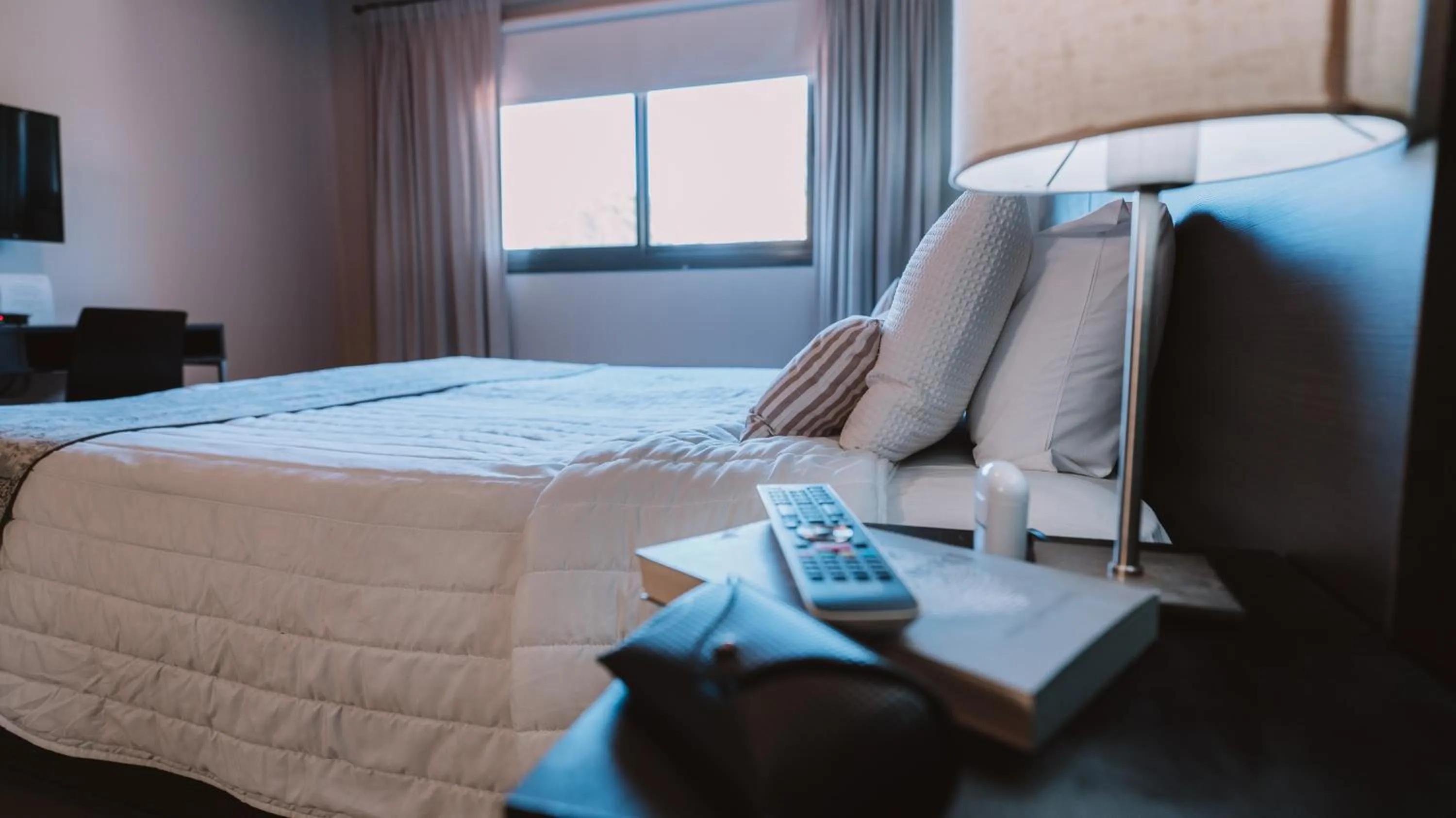 Bed in Casa Campus Pilar Suites