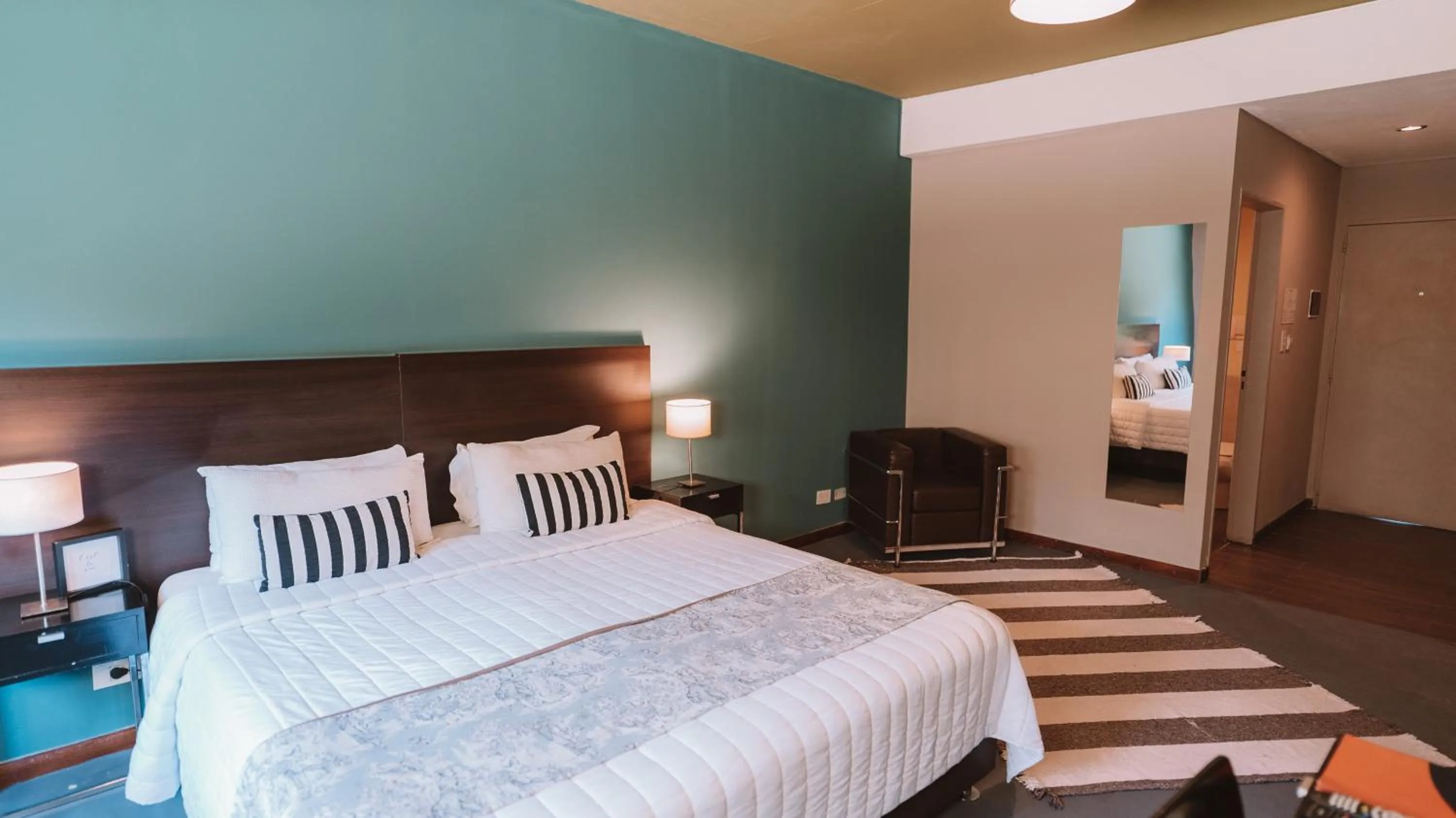 Bed in Casa Campus Pilar Suites