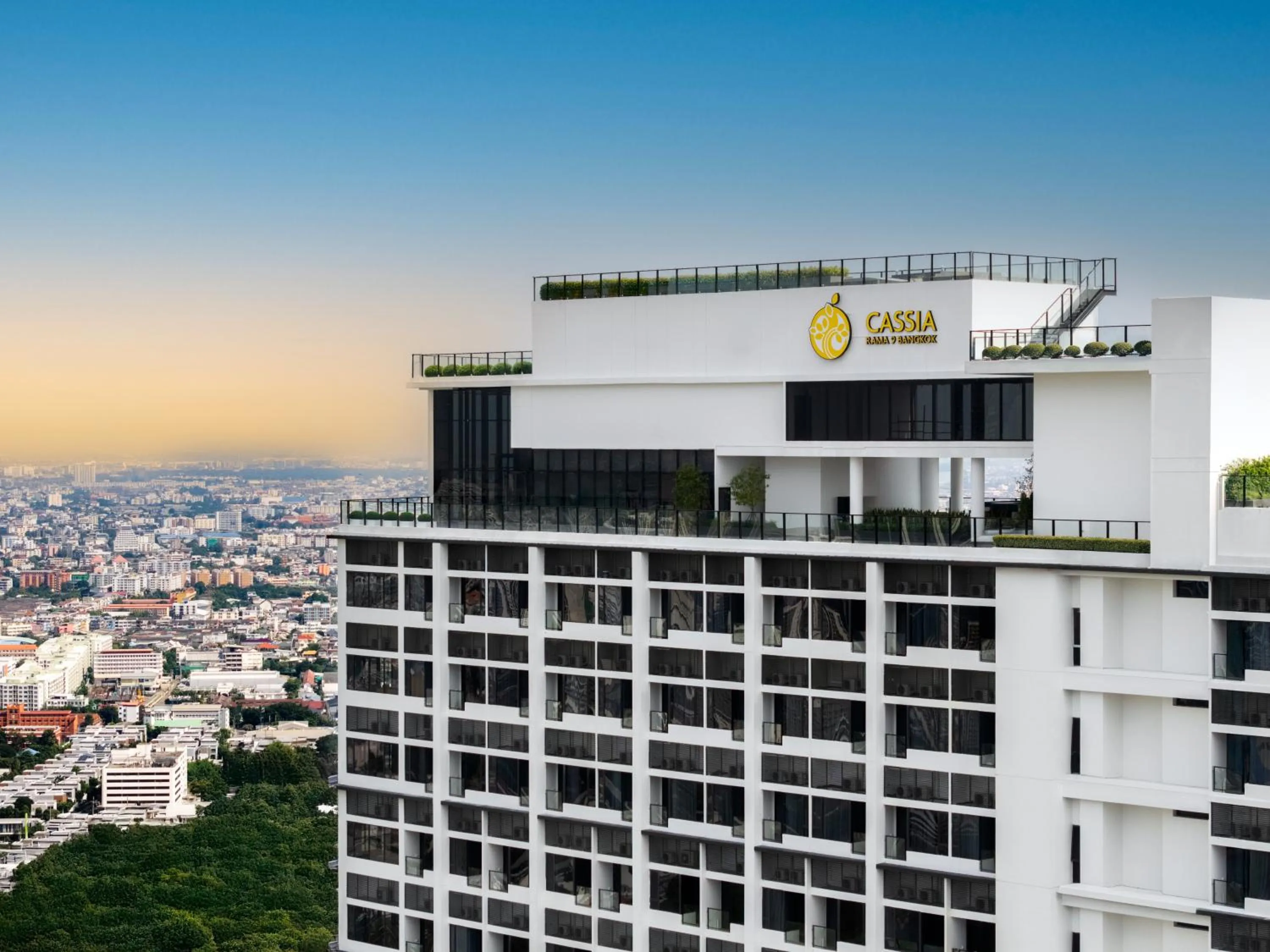 Property building in Cassia Rama 9 Bangkok, part of Banyan Group