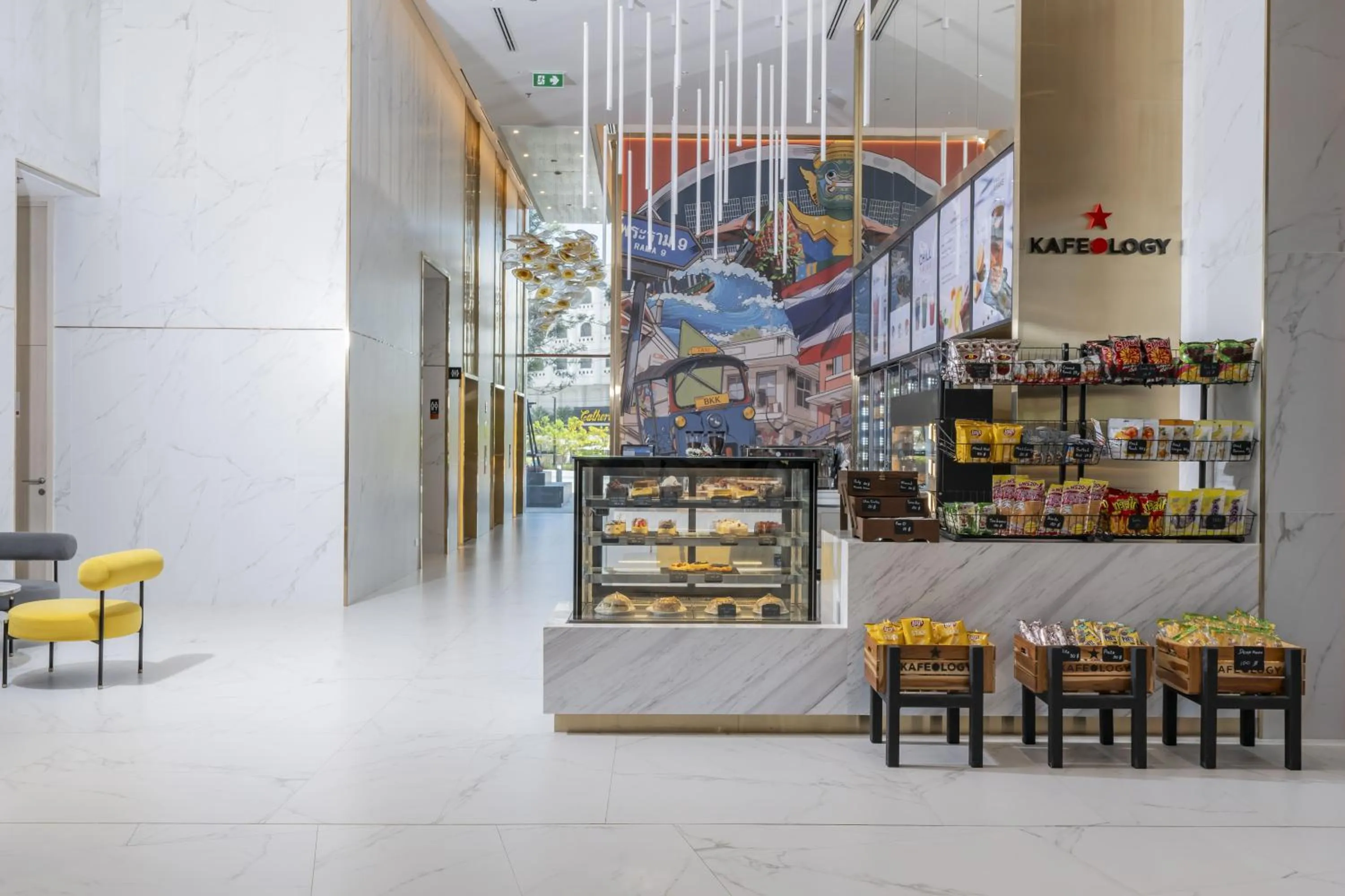 Food and drinks in Cassia Rama 9 Bangkok, part of Banyan Group