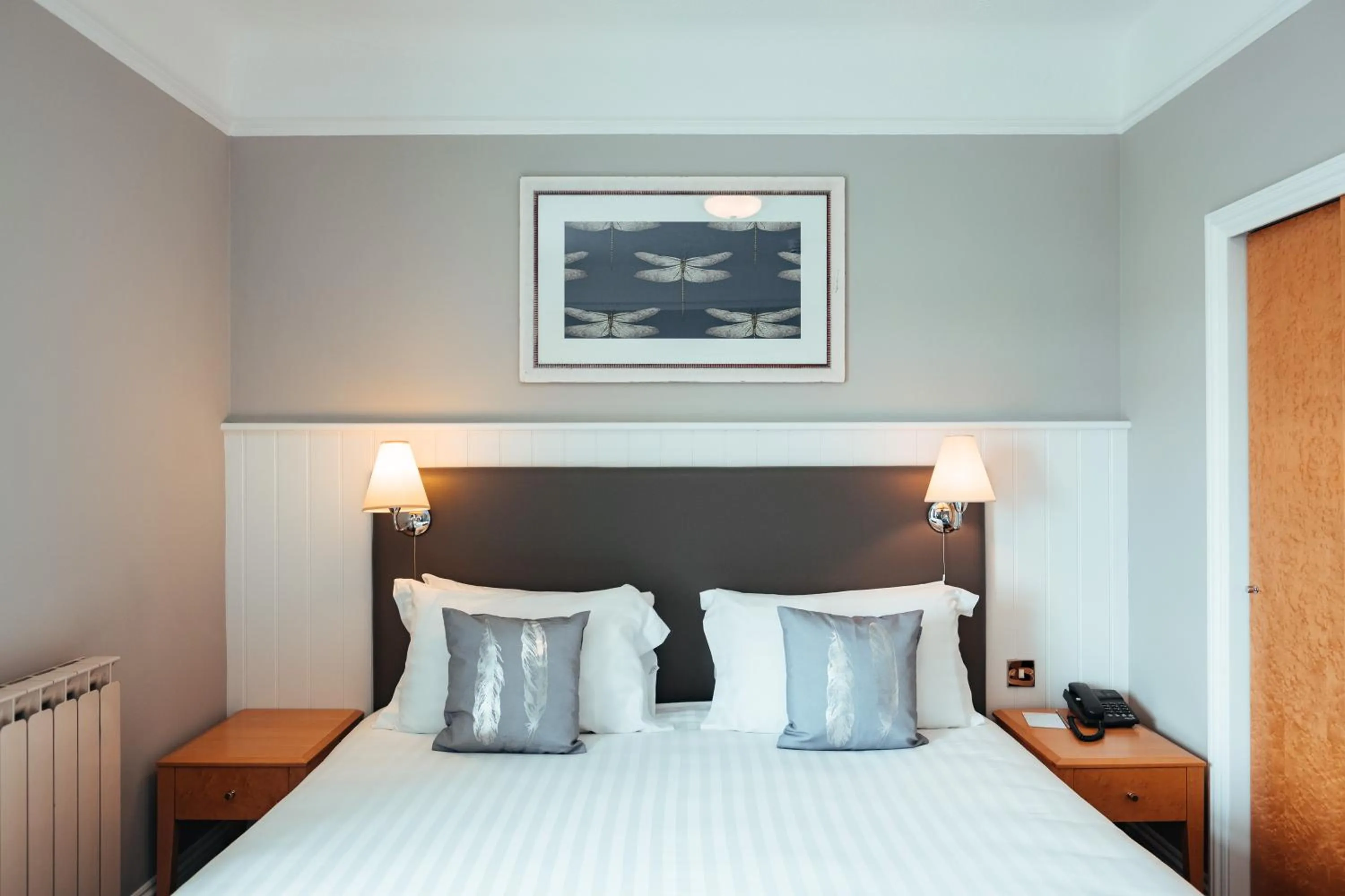 Bed in Hotel Cristina