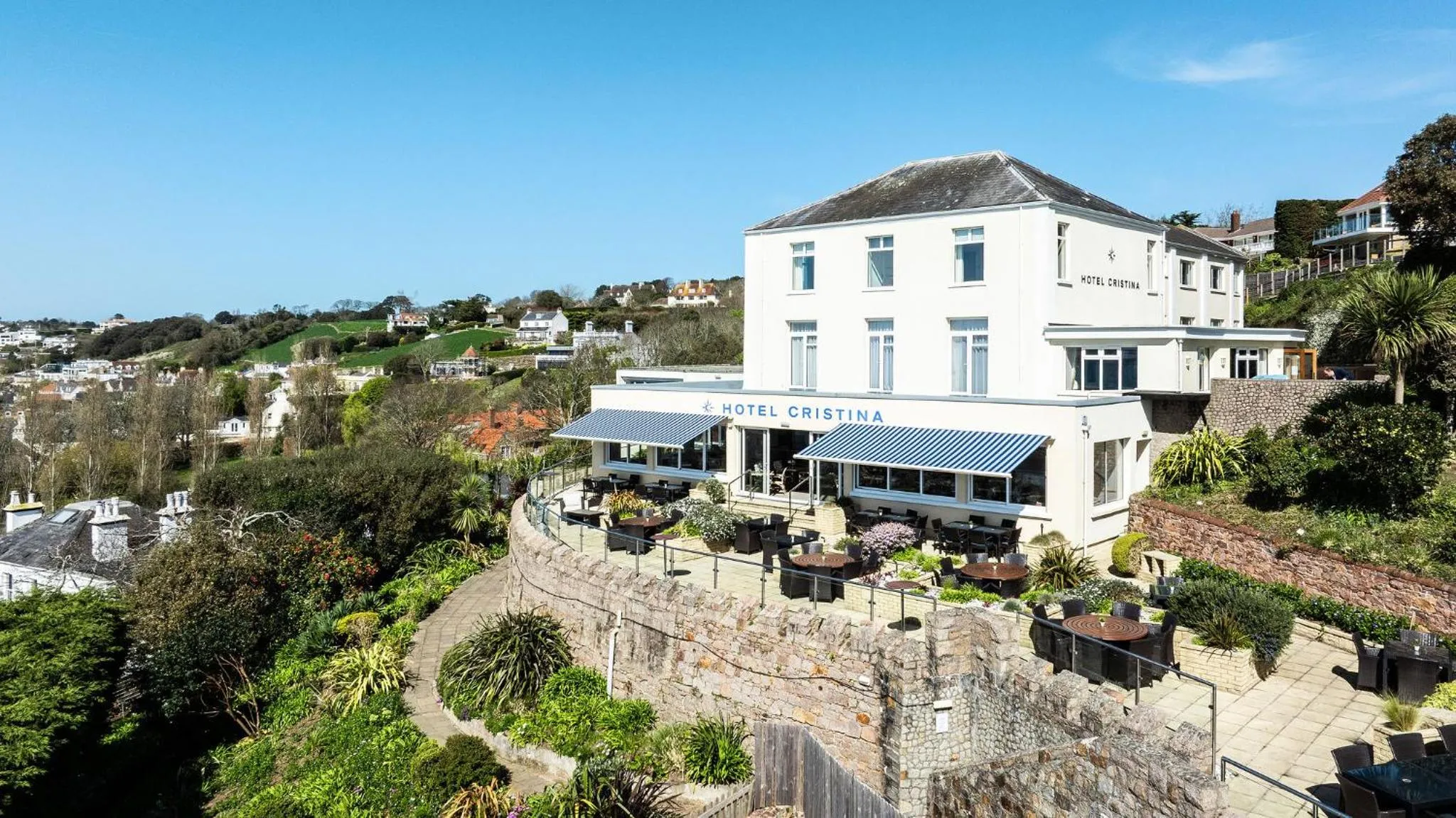 Property building in Hotel Cristina