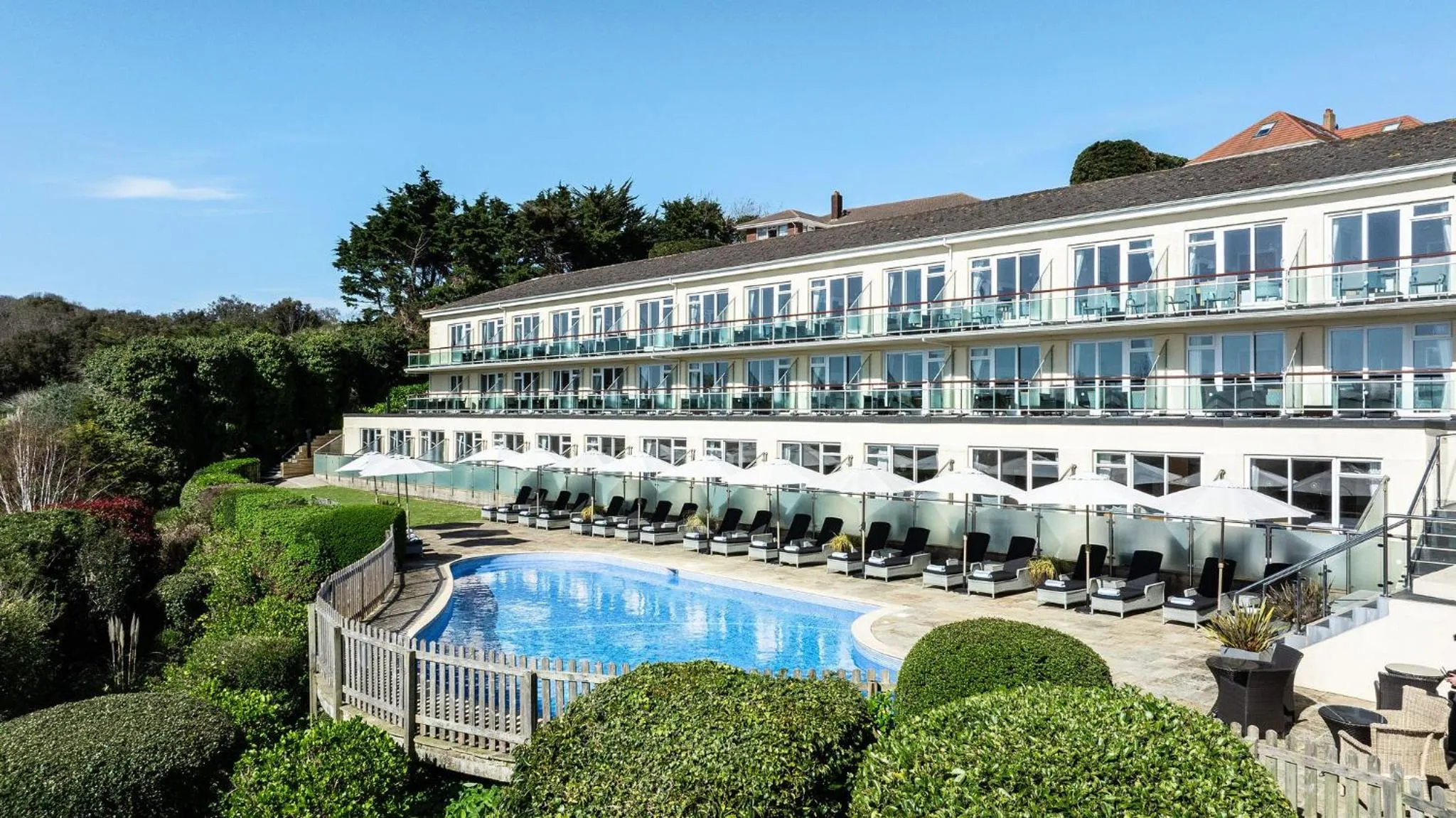 Property building in Hotel Cristina