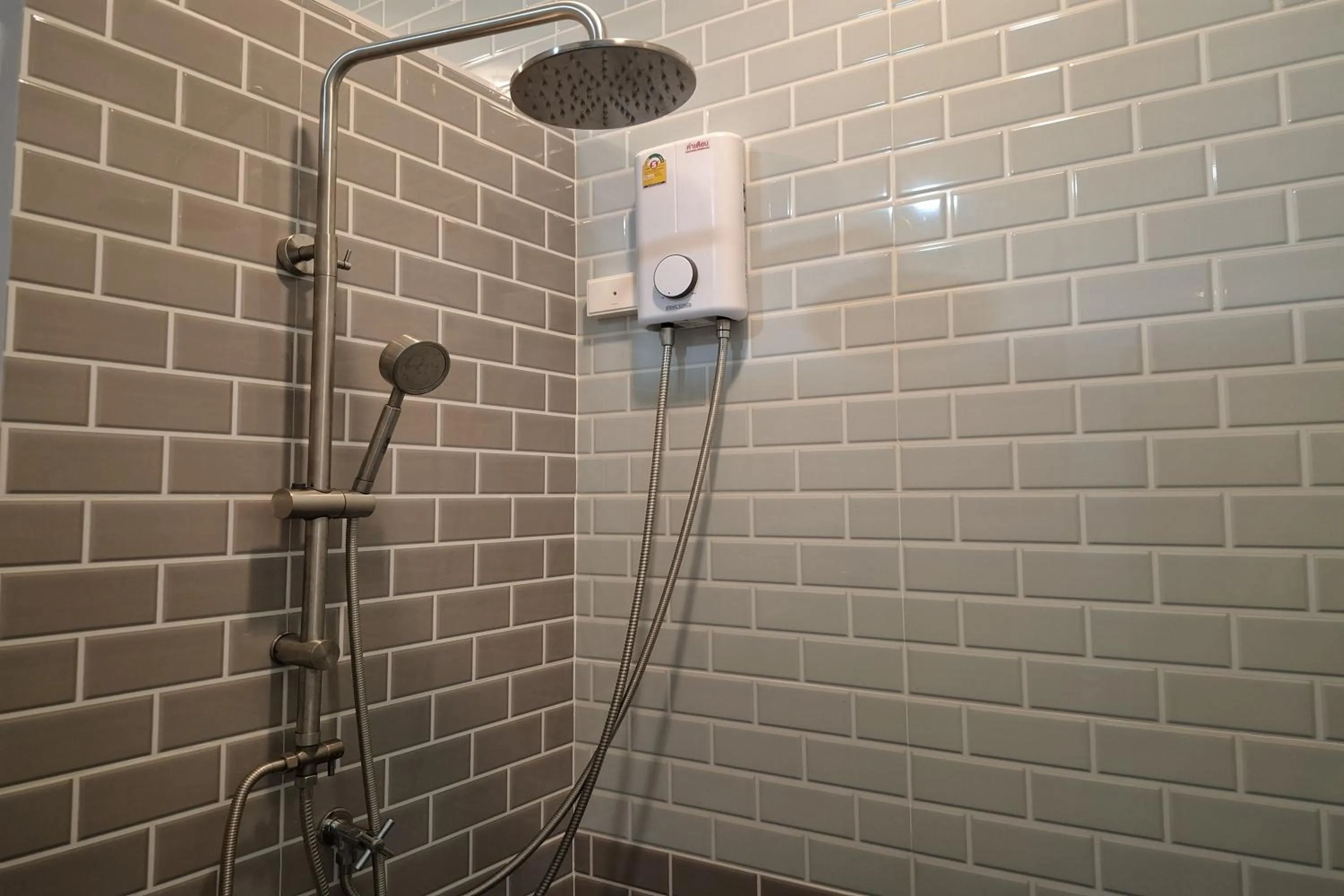 Shower in Burichan Resort