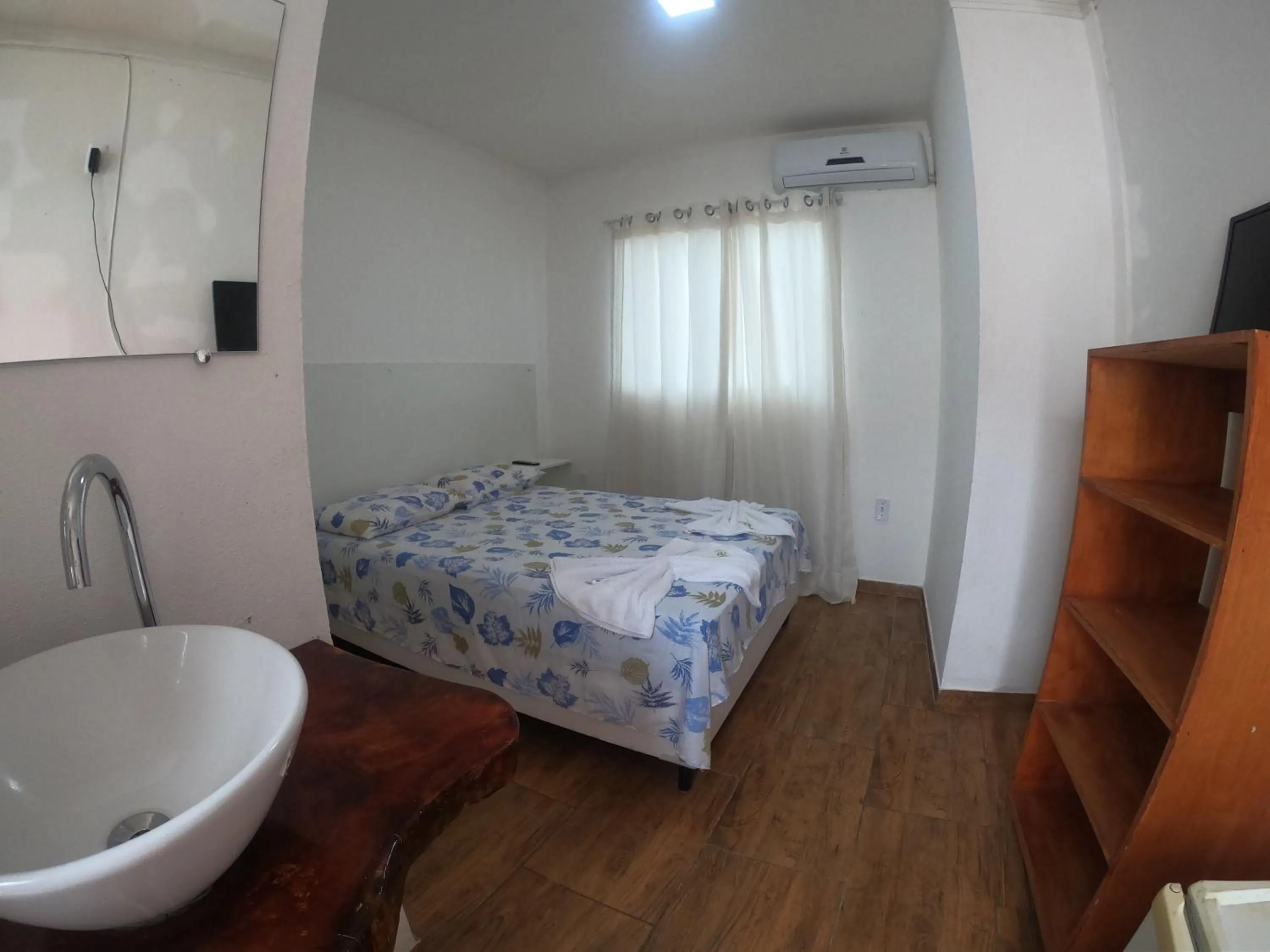 Bed in Pousada Villa DelleRose