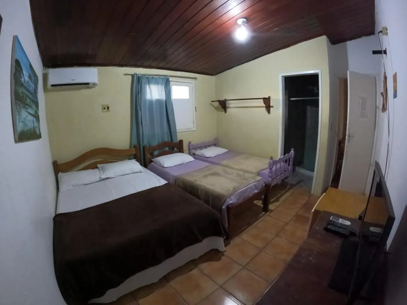 Bed in Pousada Villa DelleRose