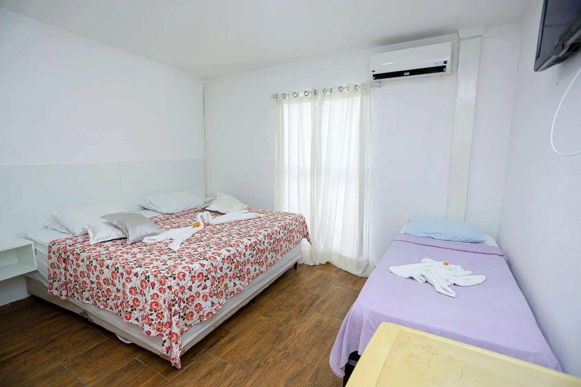 Bed in Pousada Villa DelleRose