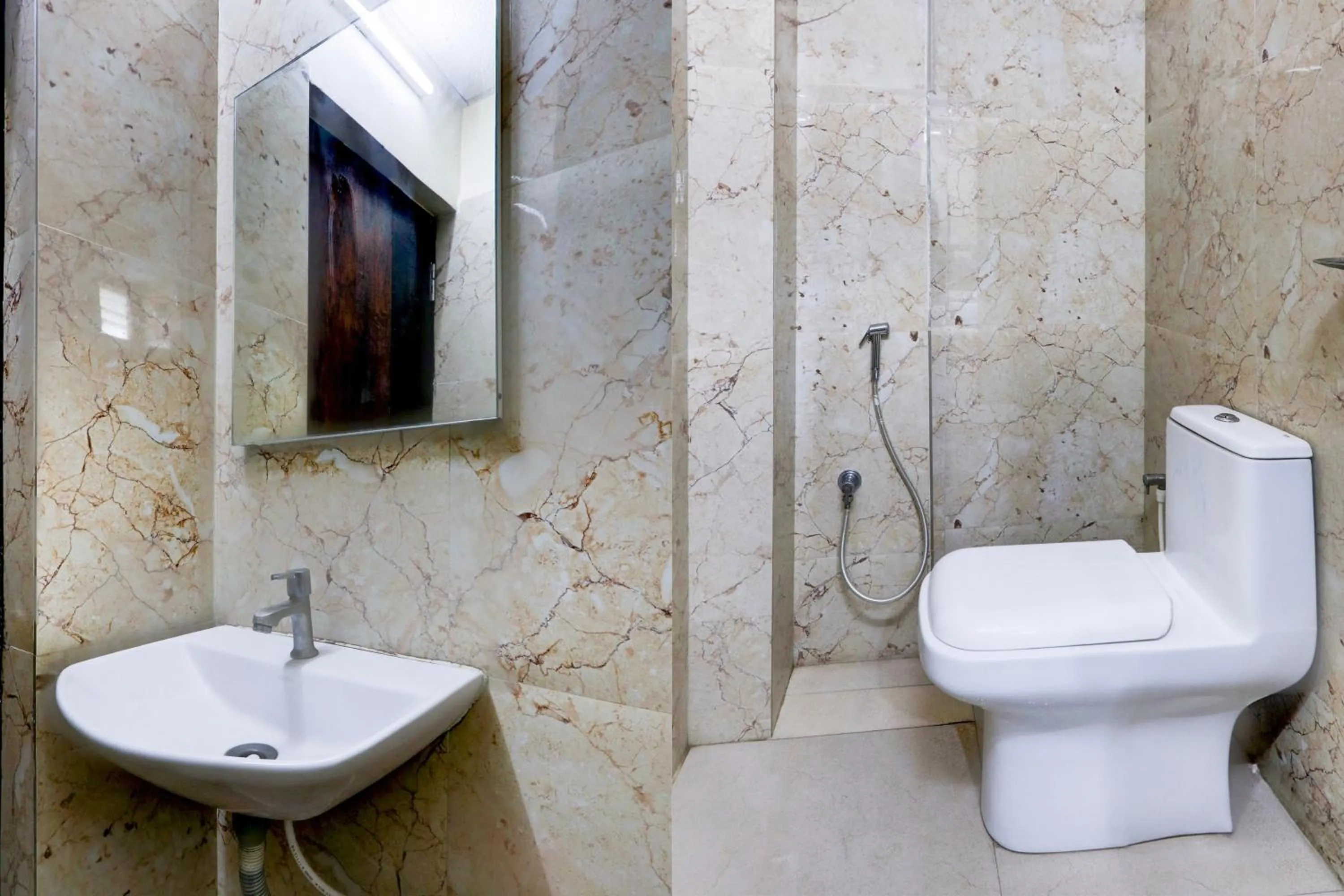 Bathroom in Hotel O Sai Manikanta Homes