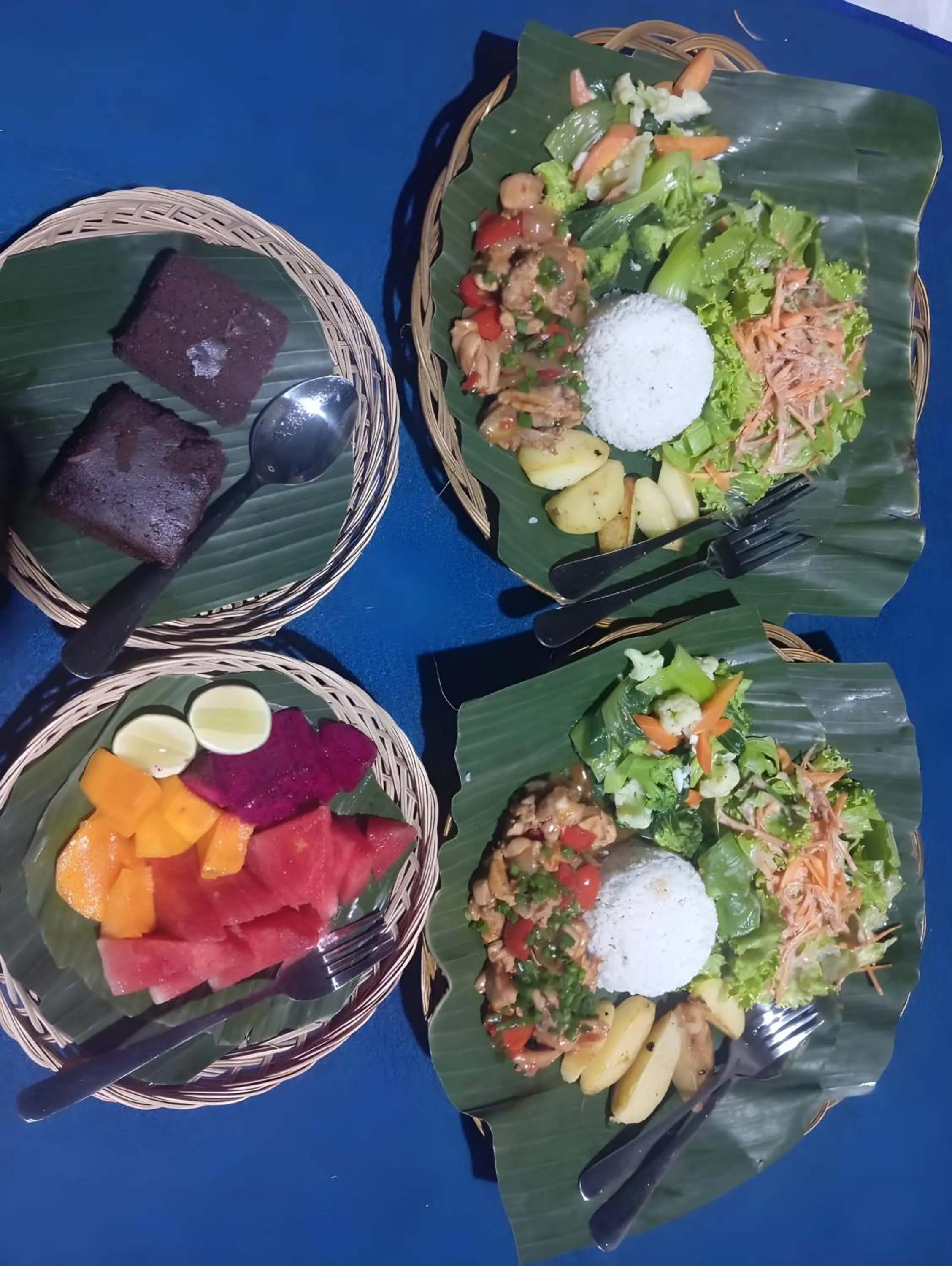 Food close-up in Ngesil Private Joglo & Pool