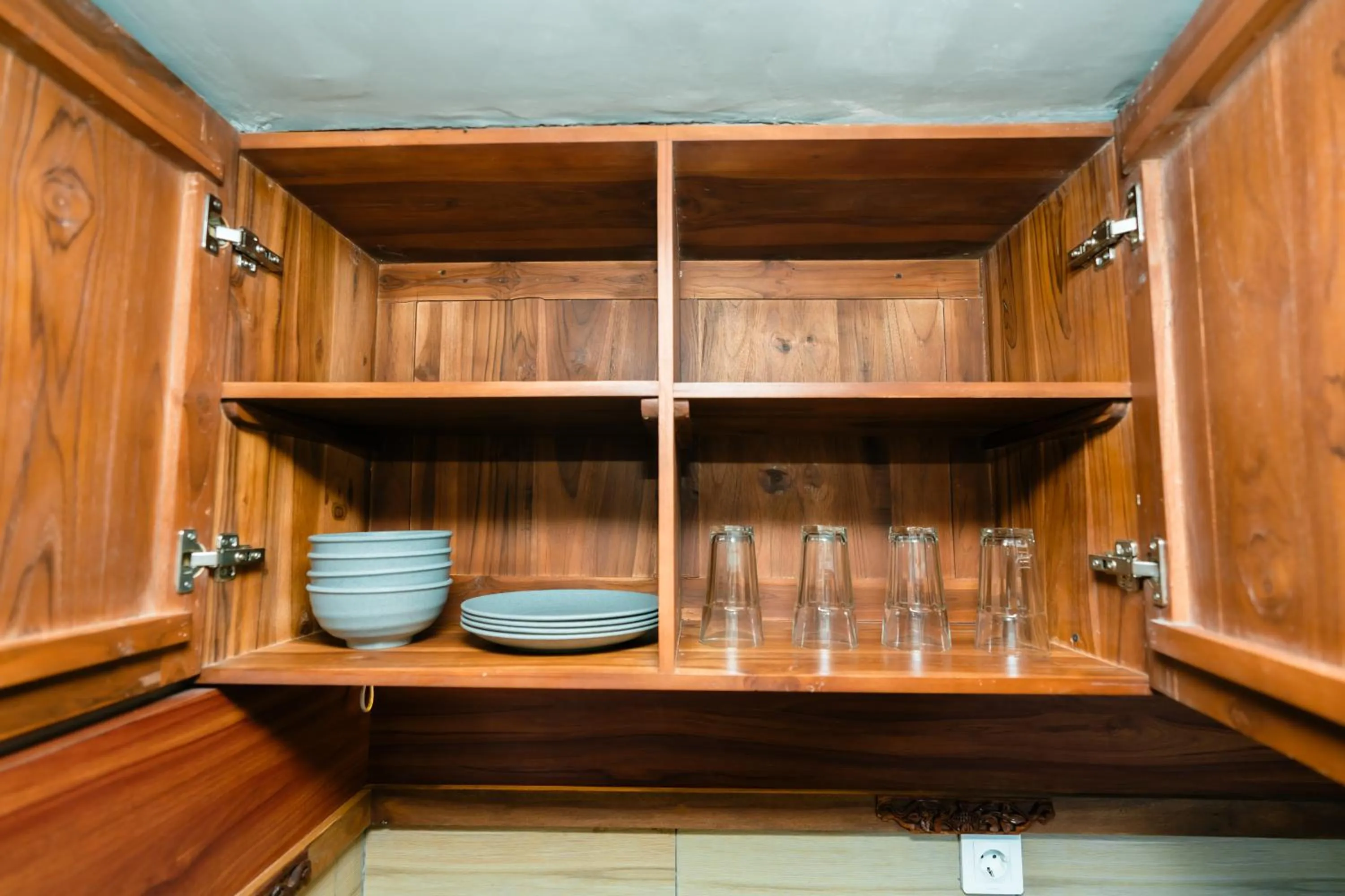 Kitchen or kitchenette in Ngesil Private Joglo & Pool