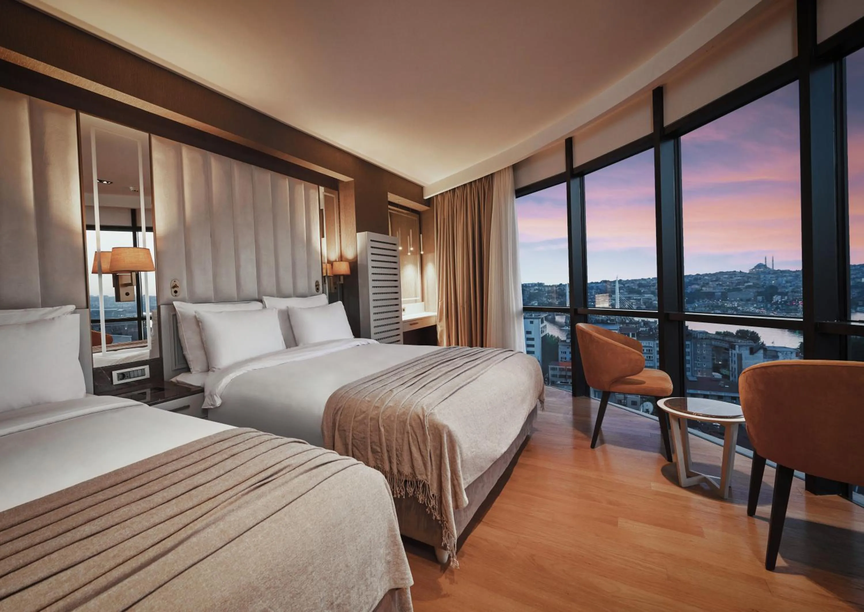 View (from property/room), Bed in The Hotels, Galata