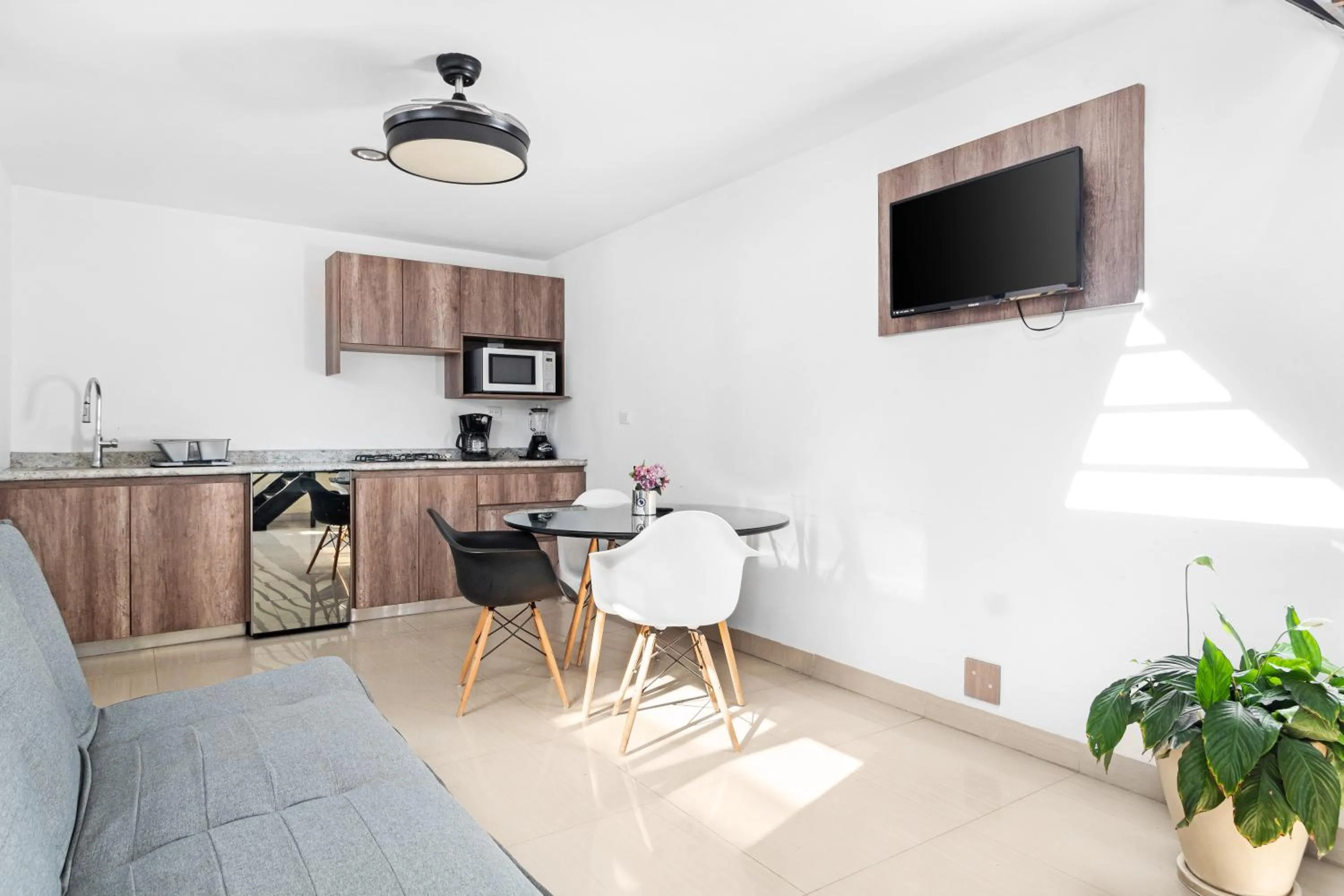 Living room in Hotel Tepeyac 402 León Calzada