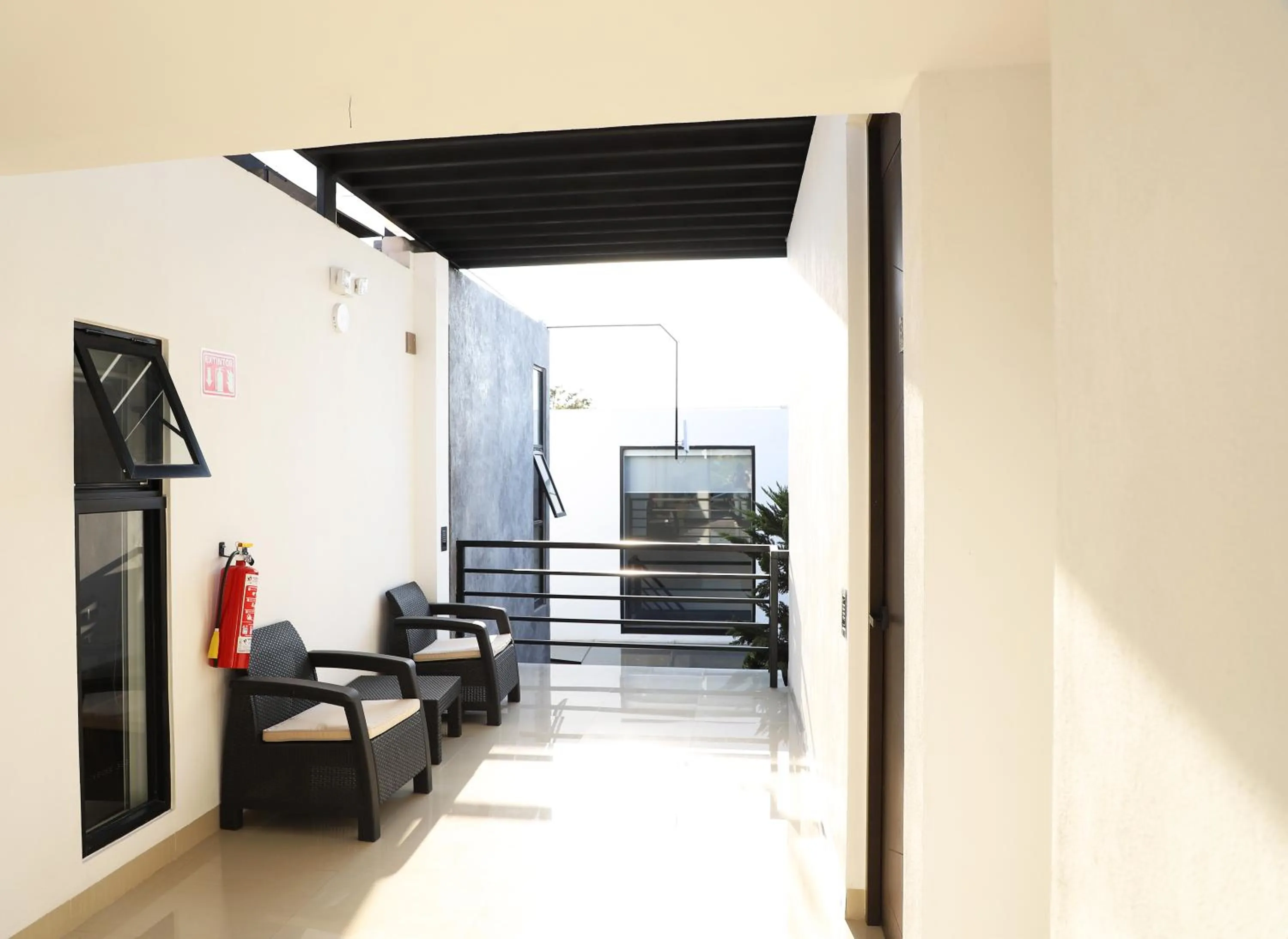 Balcony/Terrace in Hotel Tepeyac 402 León Calzada