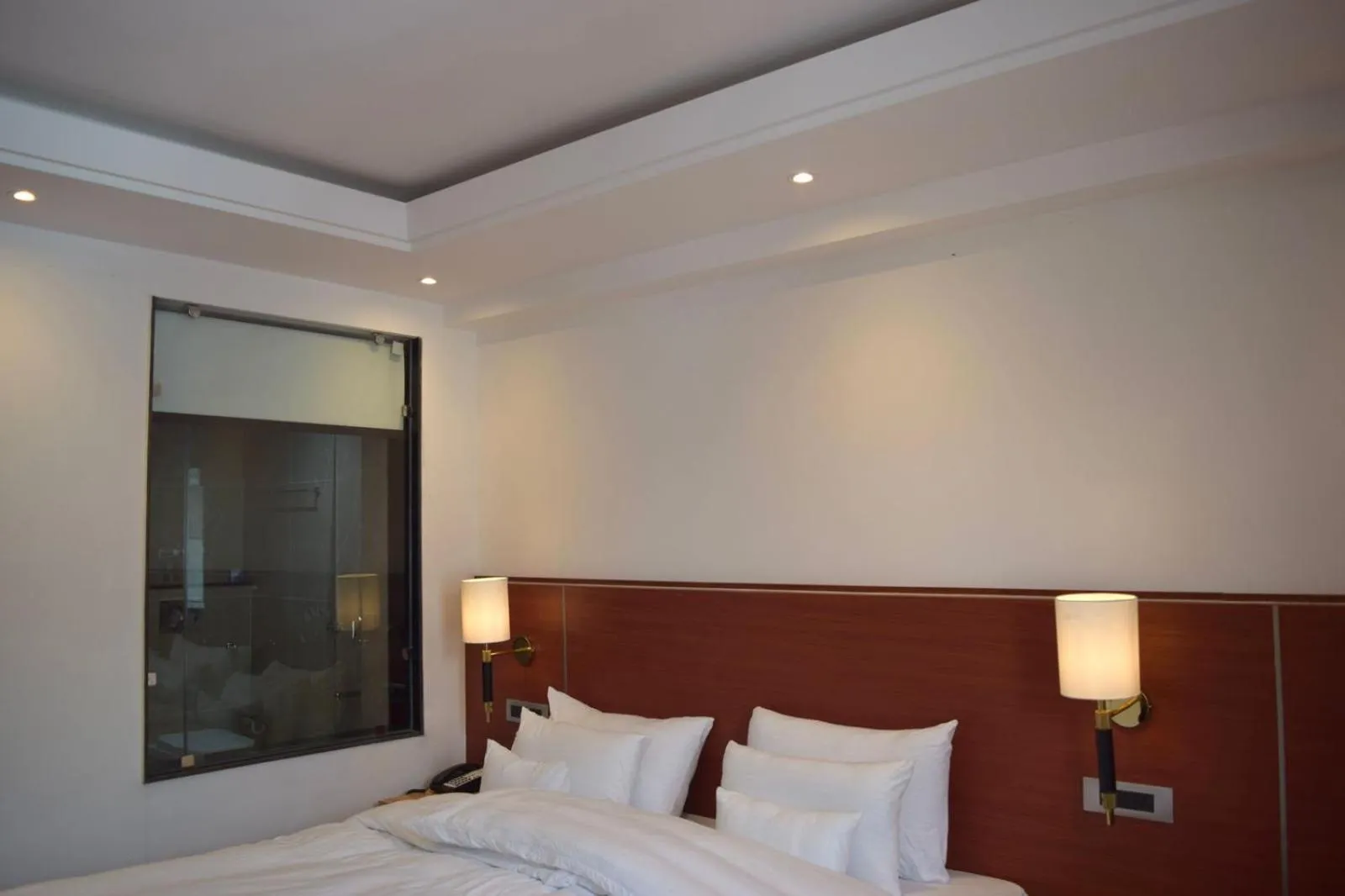 Bed in Hotel The Haven - Centrally Heated and Air Conditioned