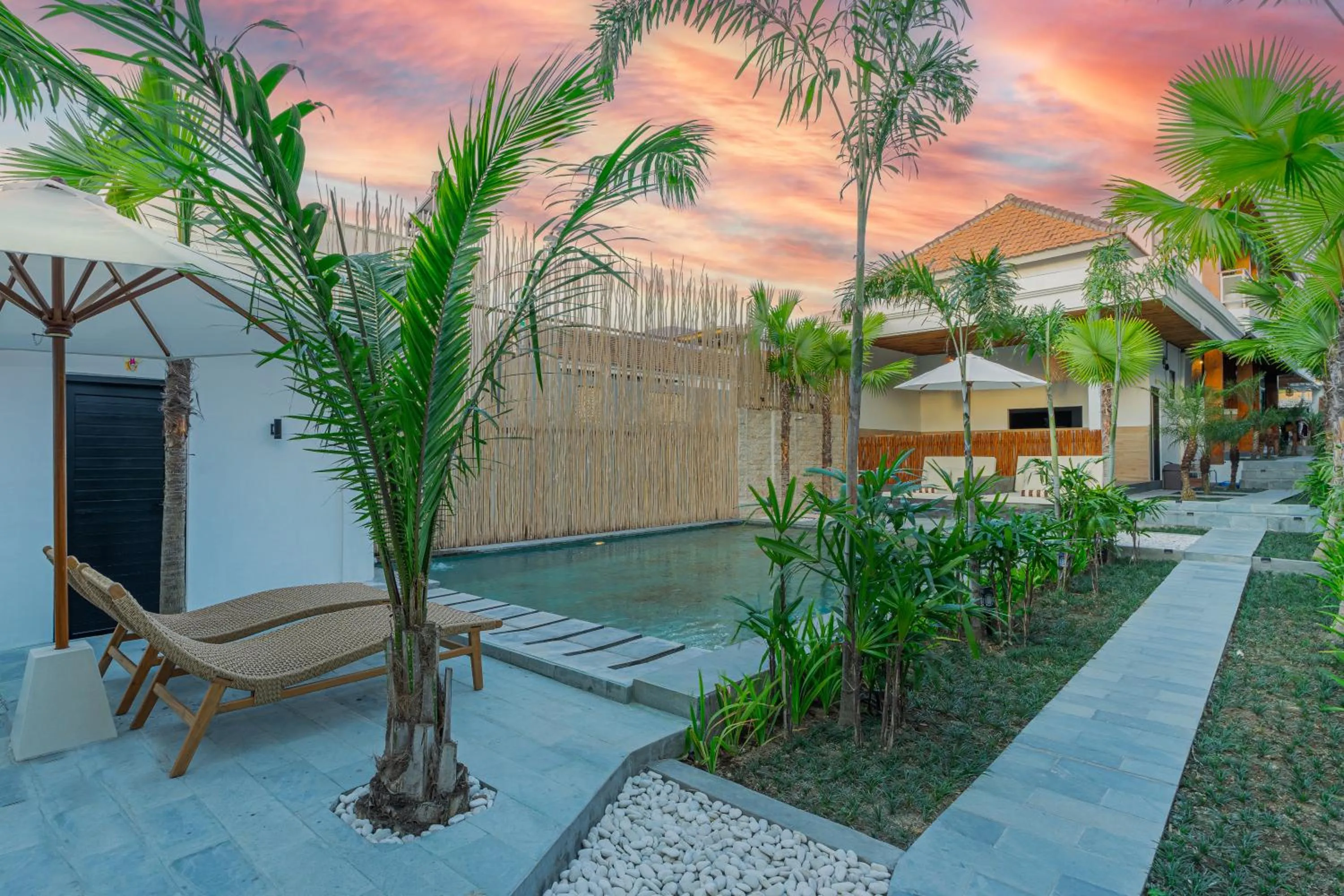 Pool view in Nooju Pererenan