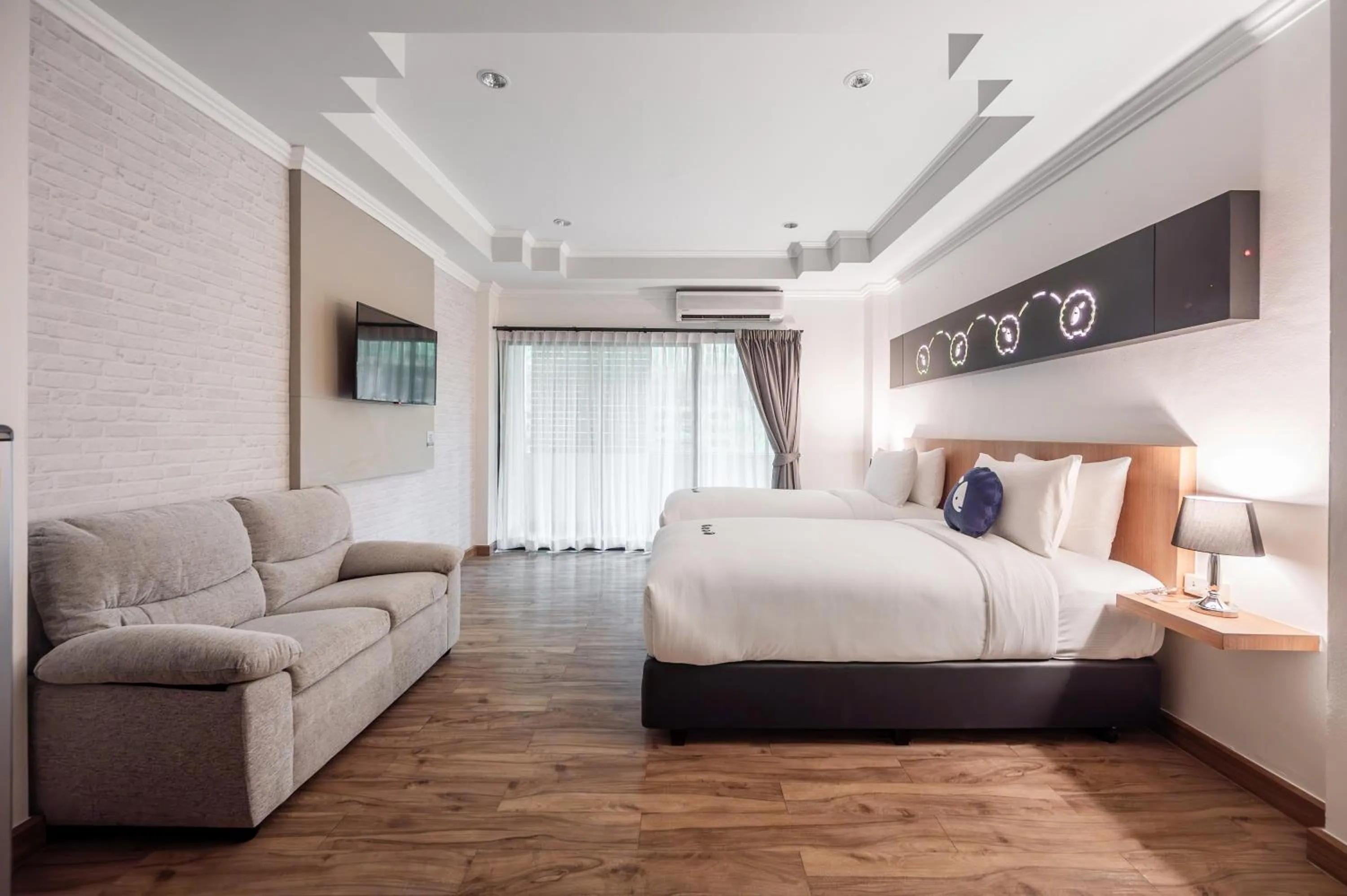 Bed in Kokotel Pattaya North Beach