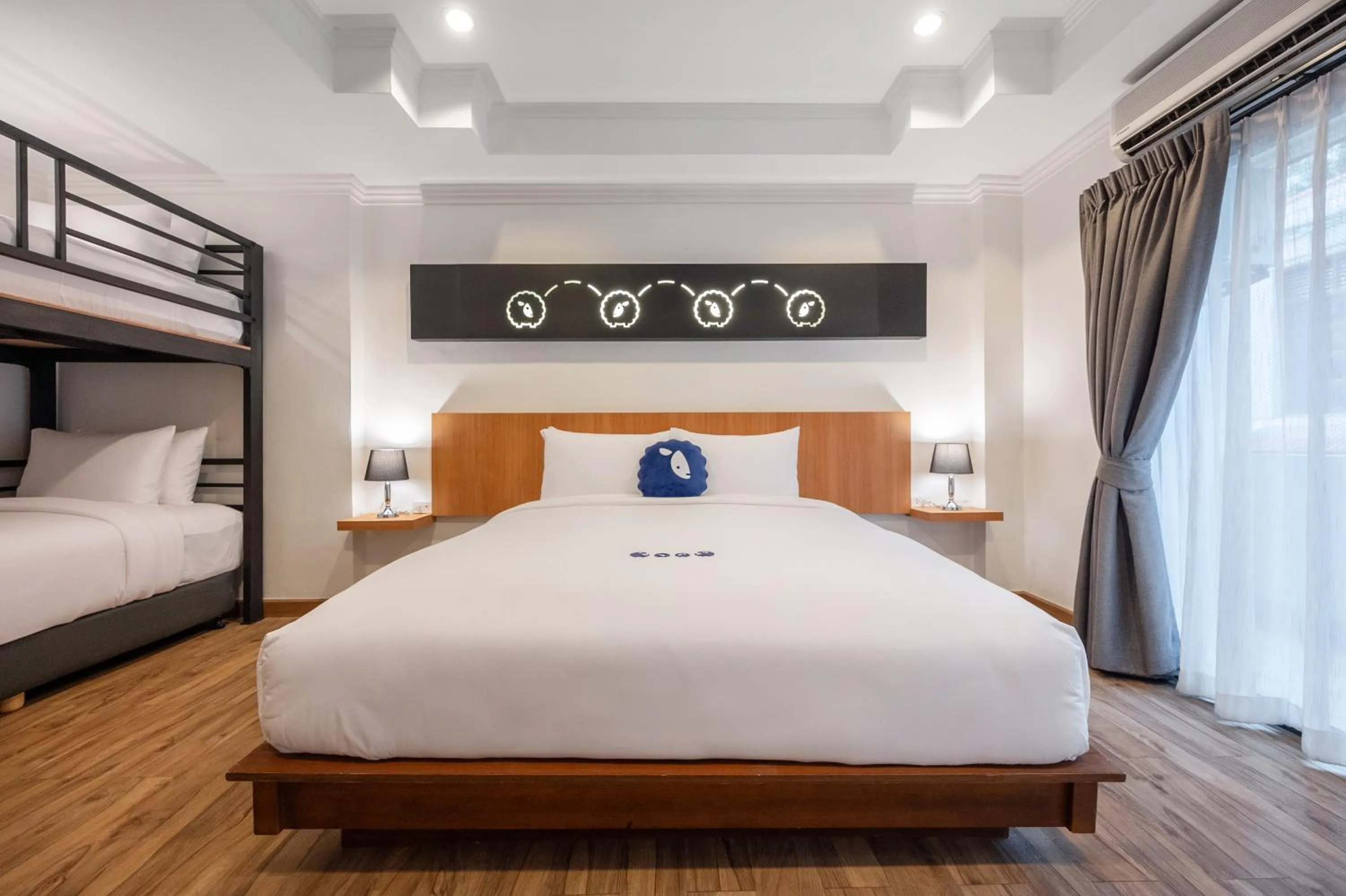 Bed in Kokotel Pattaya North Beach