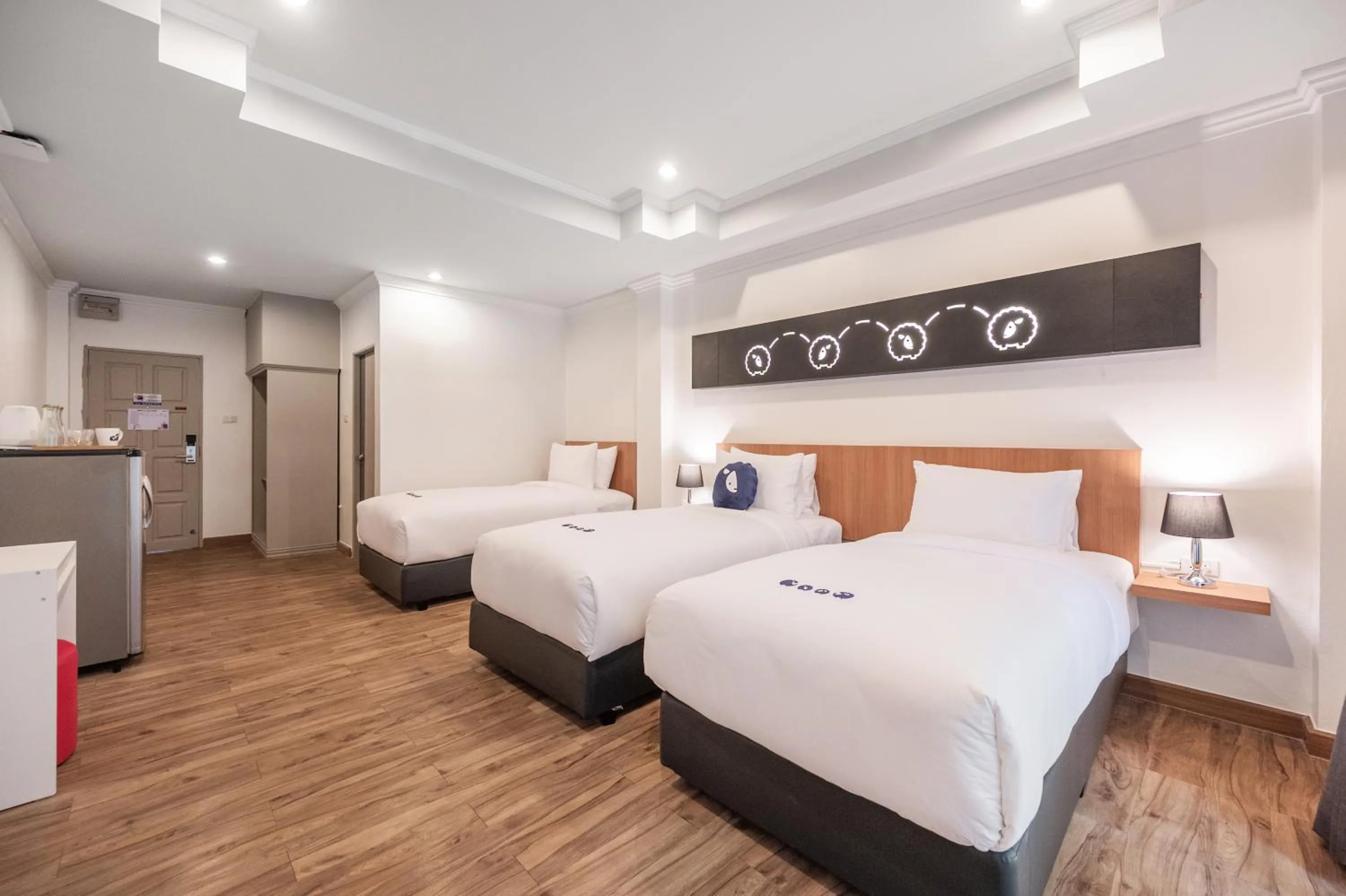 Bed in Kokotel Pattaya North Beach