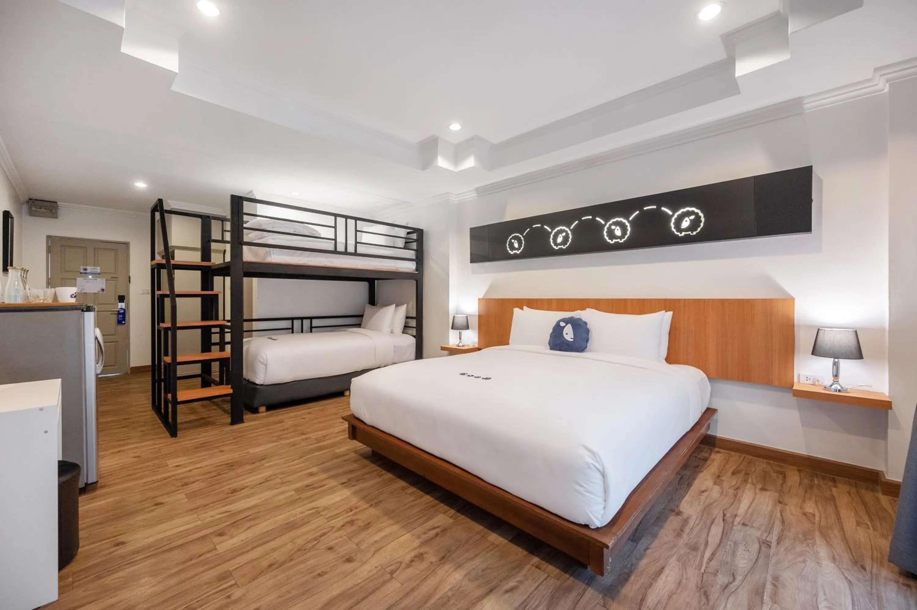 Bed in Kokotel Pattaya North Beach