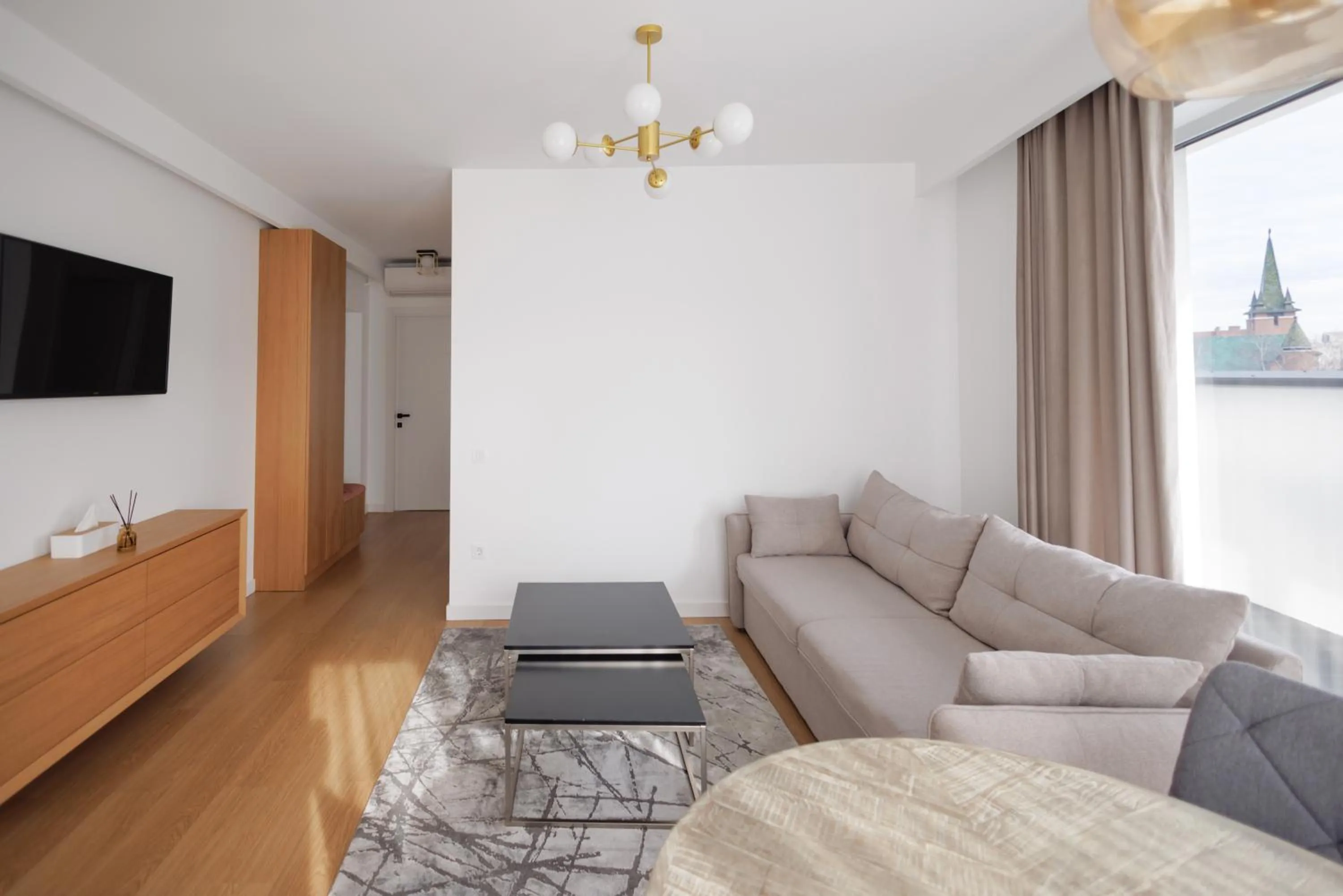 TV and multimedia in Moldovei 2 Apartments by Central Park