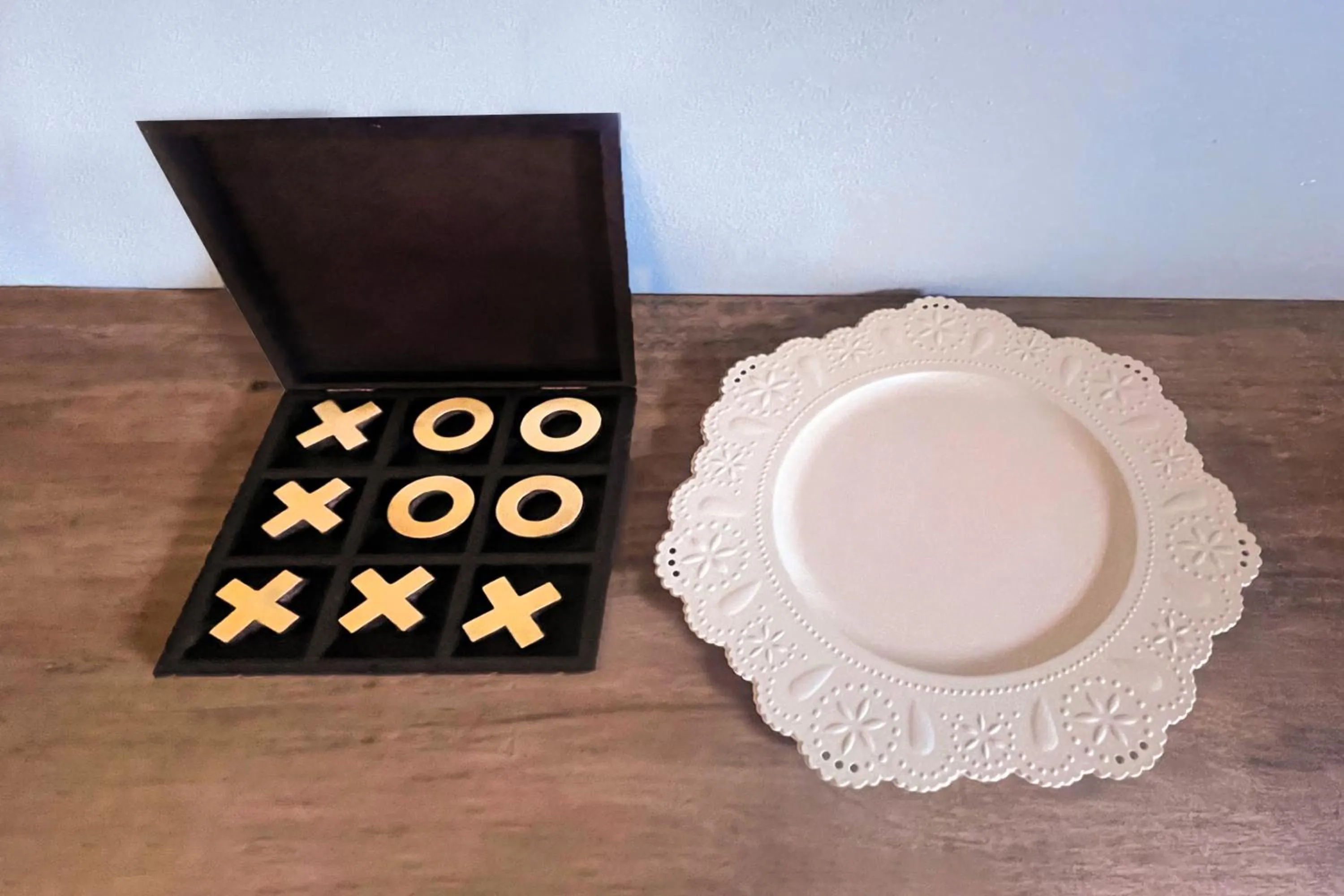 Decorative detail in Luce Boutique Hotel