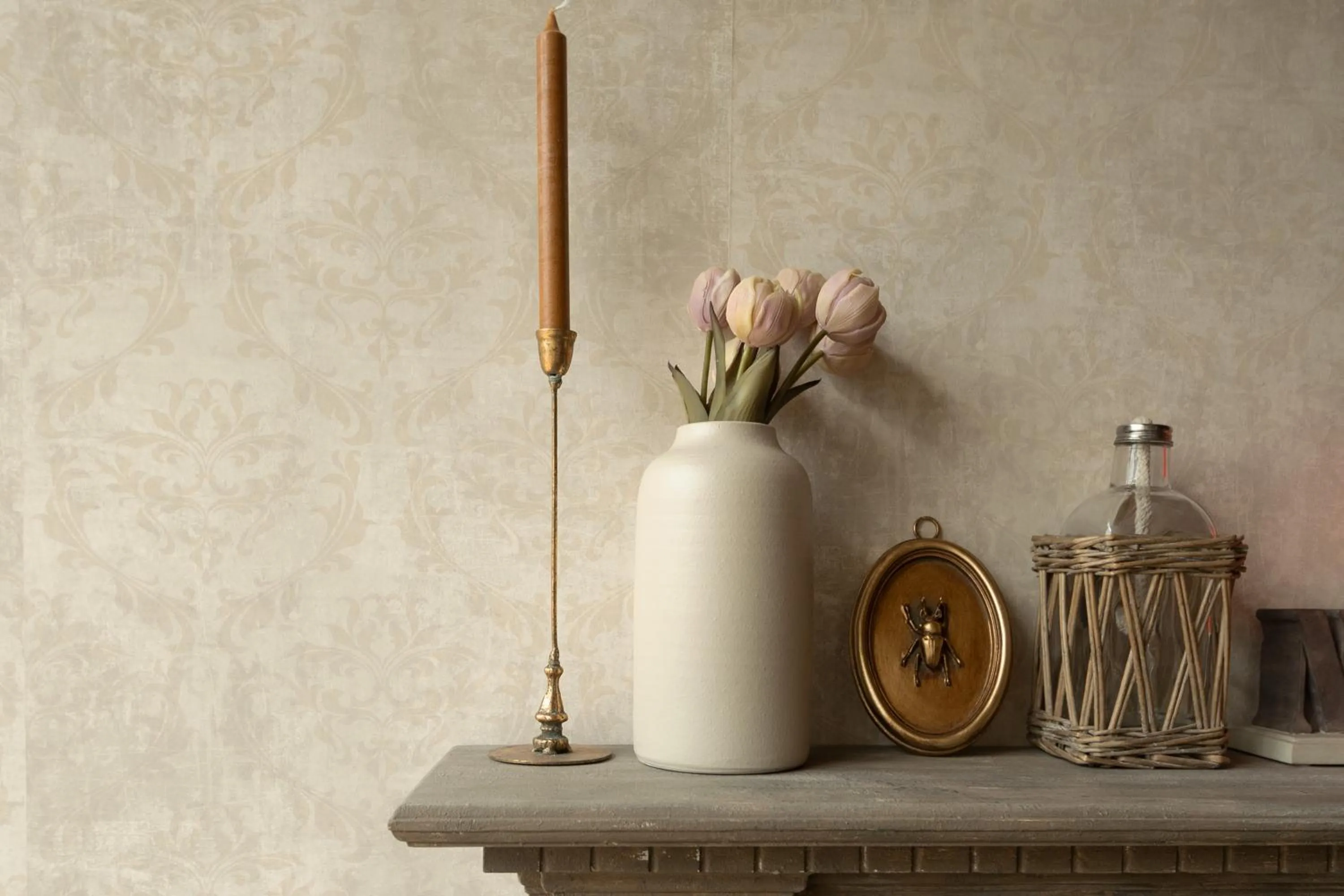 Decorative detail in Luce Boutique Hotel